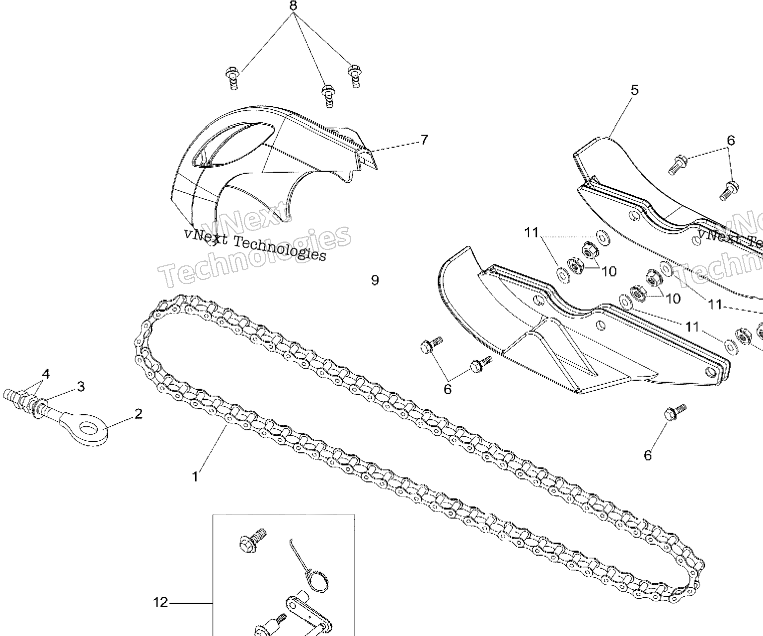 Схема узла Цепи