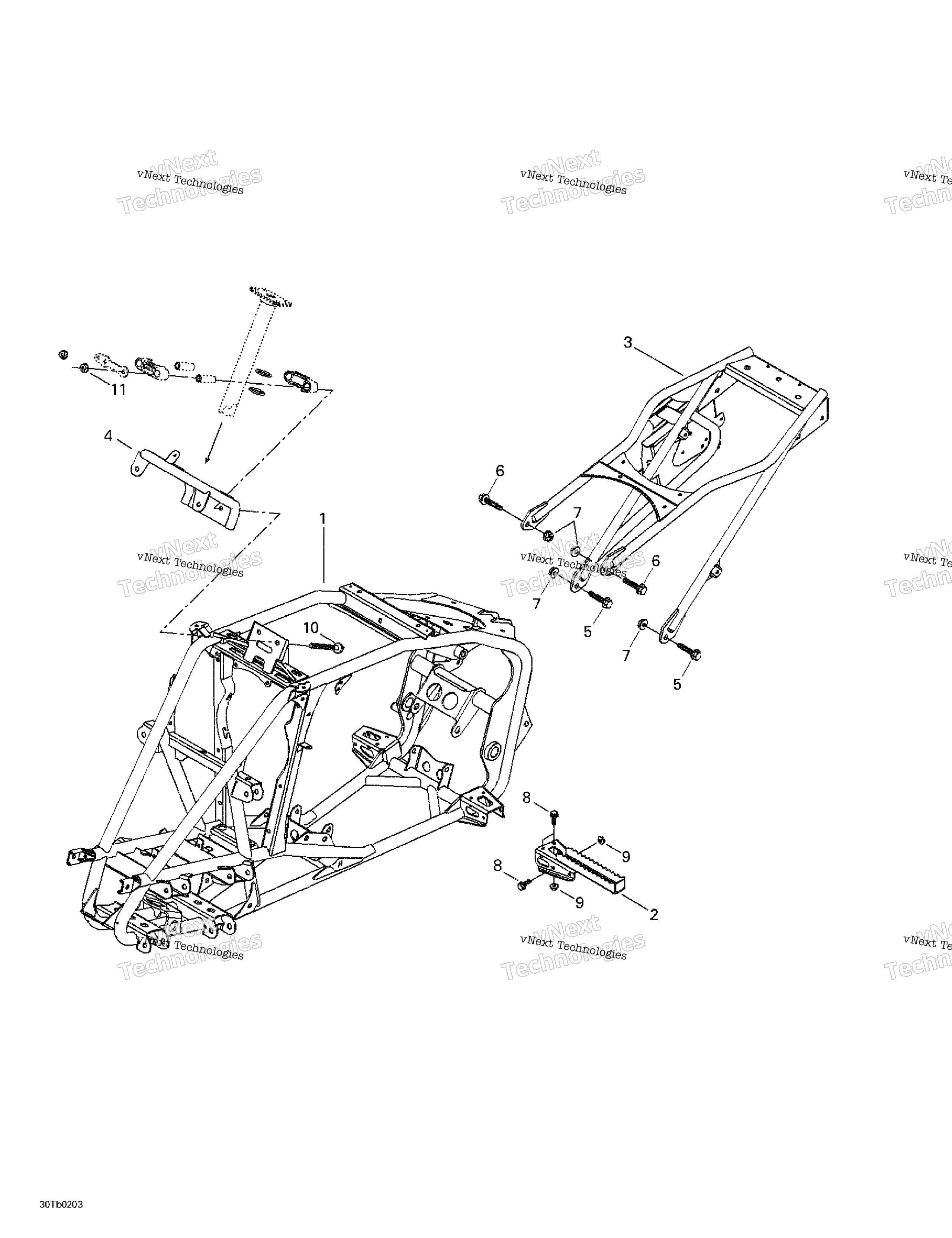 Схема узла Рама