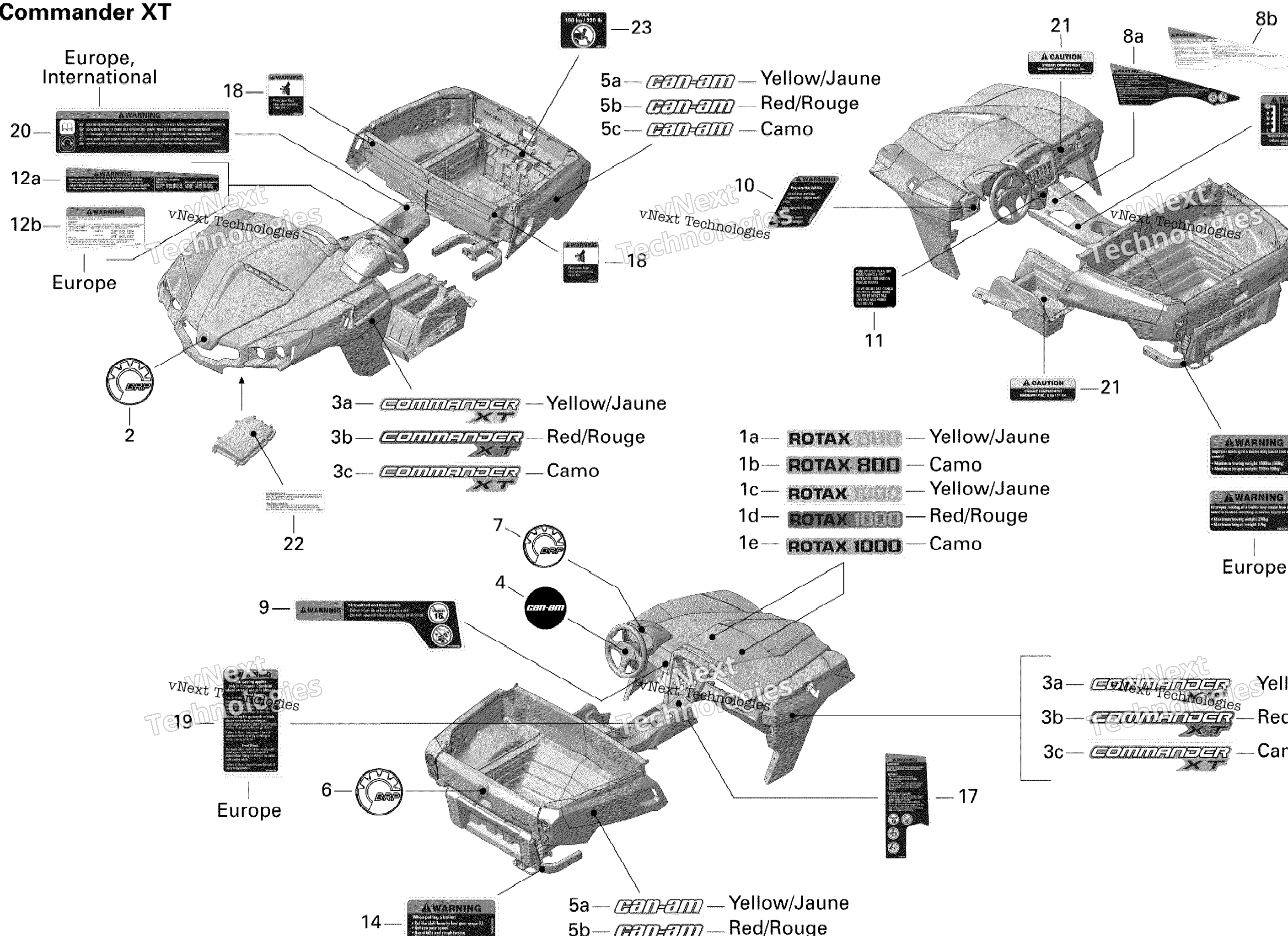 Схема узла Наклейки Xt