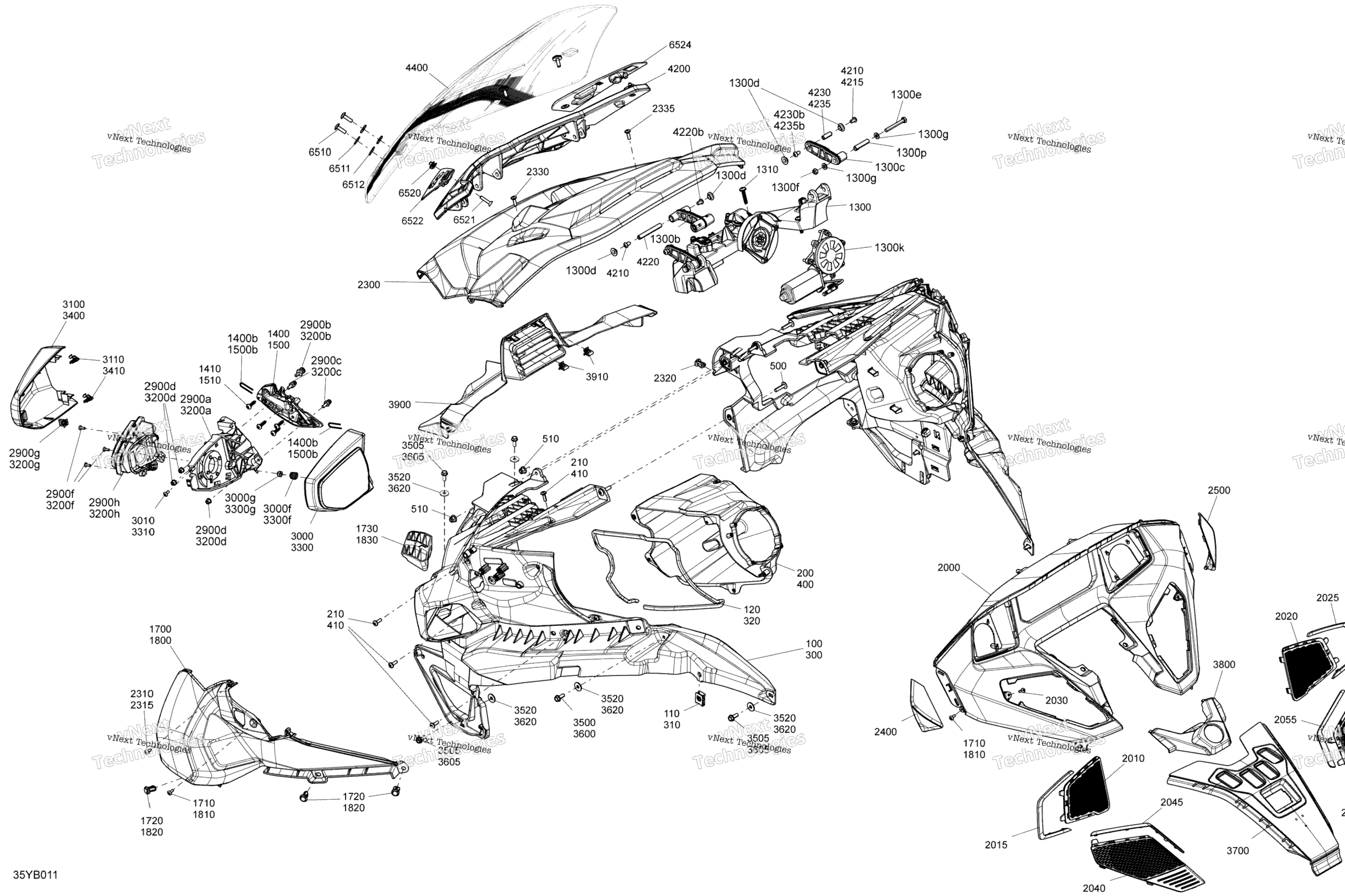 Схема узла Корпус - Консоль