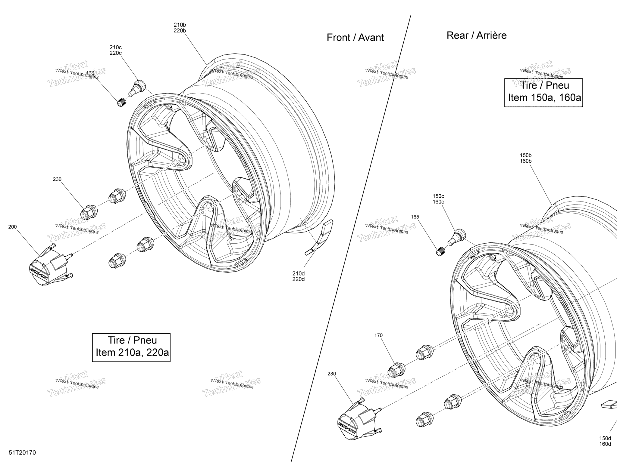 Схема узла Колеса - Xt