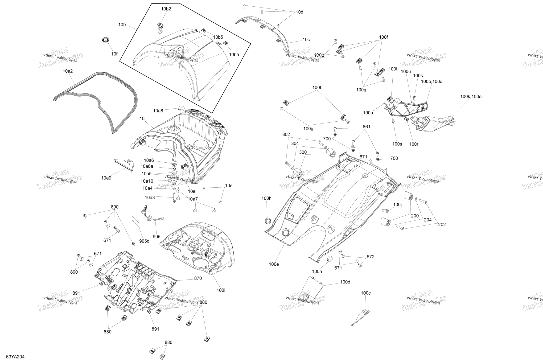 Схема узла Корпус - Груз - Европа