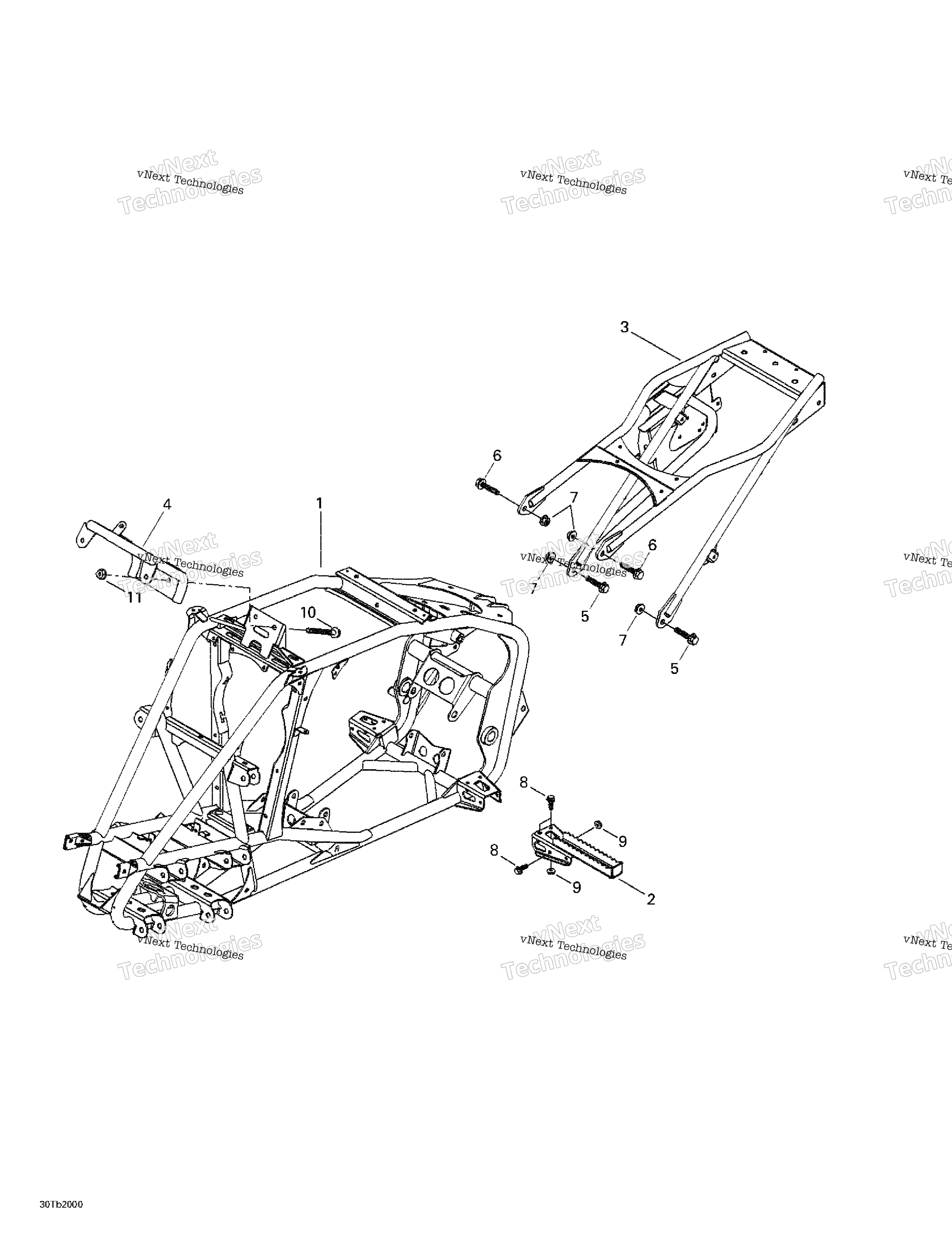 Схема узла Рама