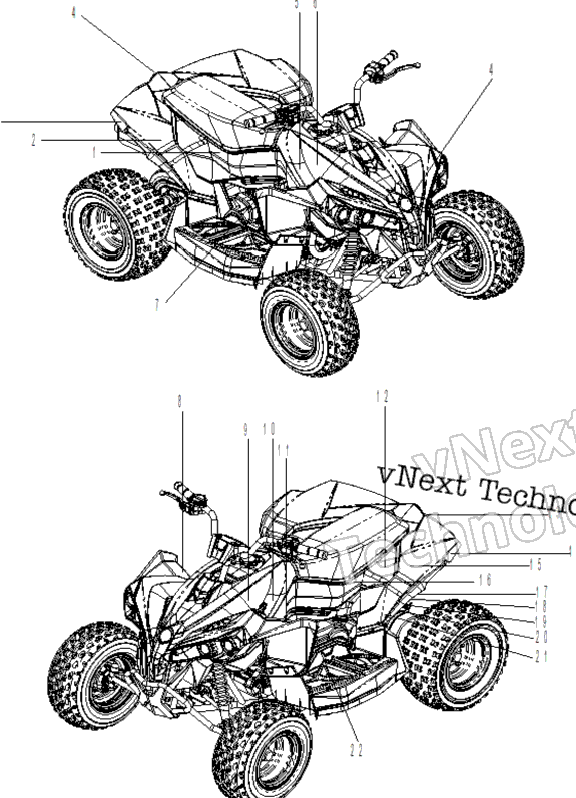 Схема узла Кузов - Наклейка 70 Catalyst Grey