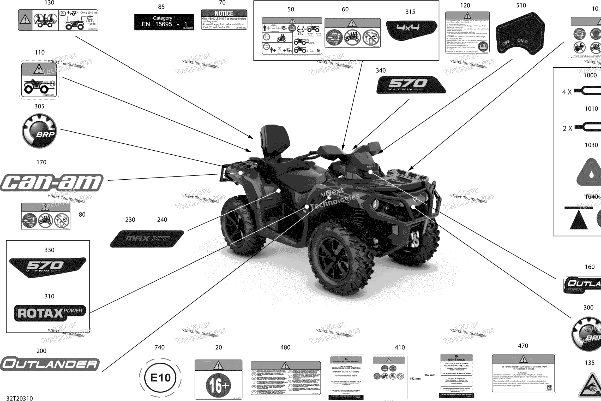 Схема узла Наклейки - Xt