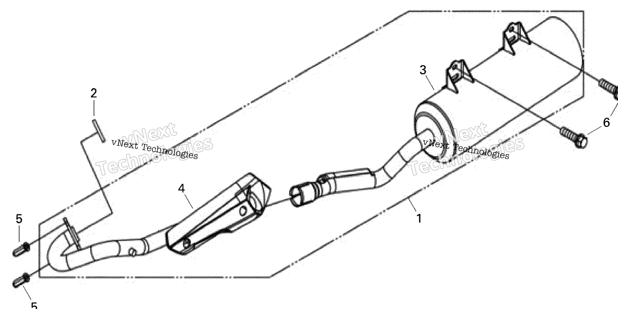 Схема узла Система Выхлопа International