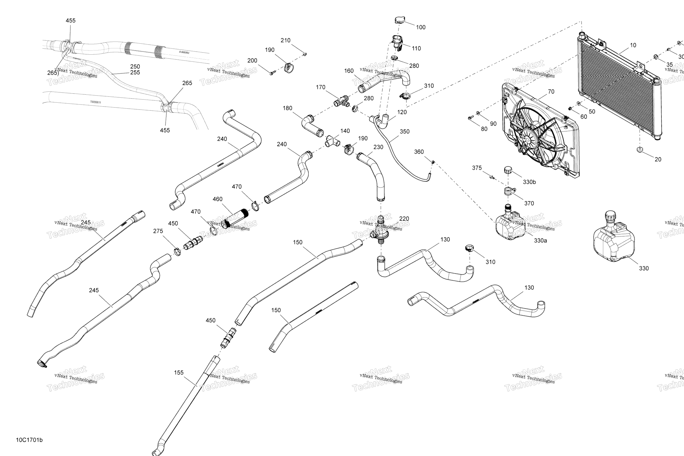 Схема узла Системы Охлаждения