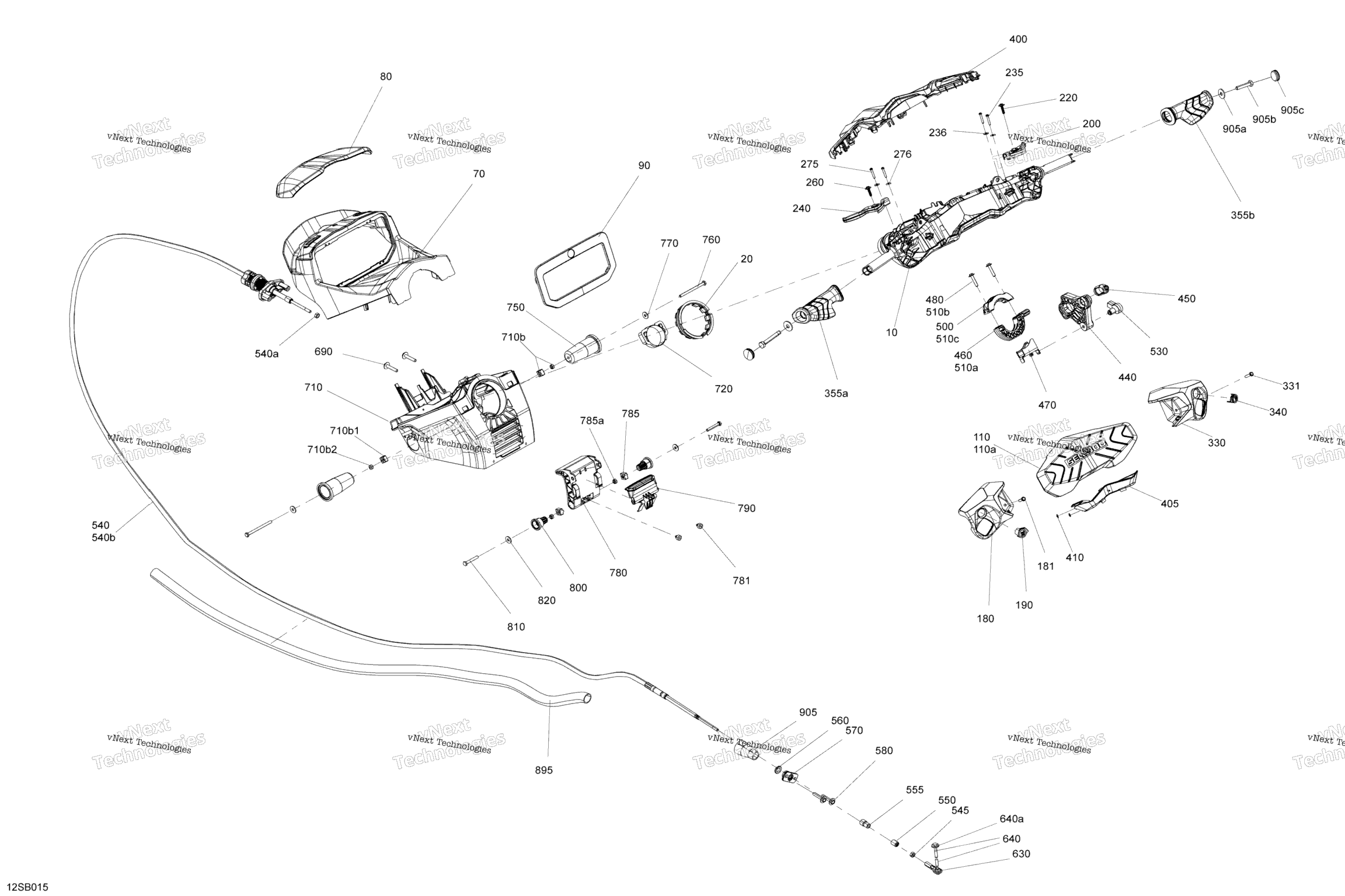 Схема узла Механика - Рулевое Управление