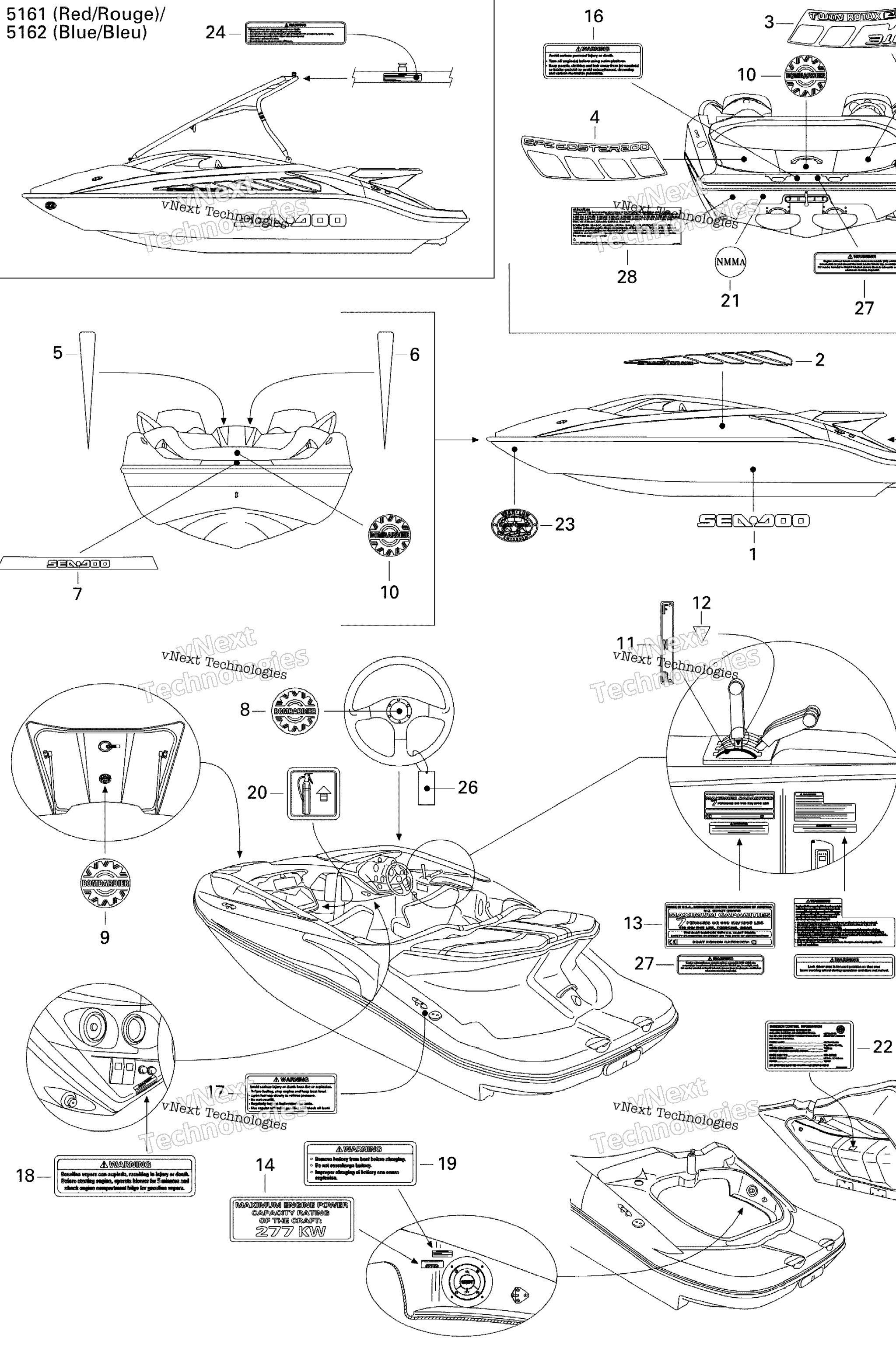 Схема узла Наклейки