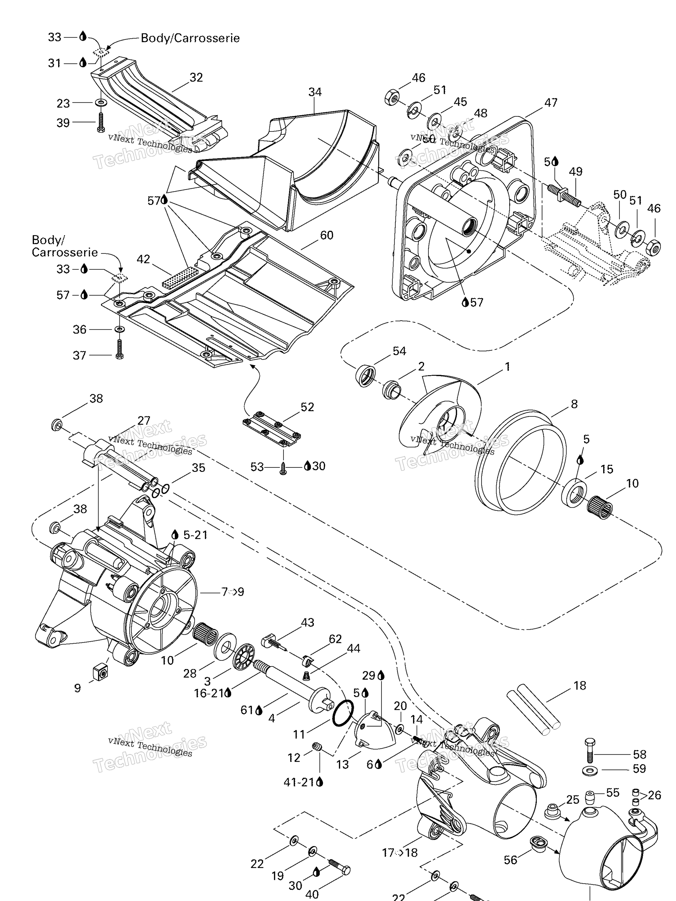 Схема узла Система Привода