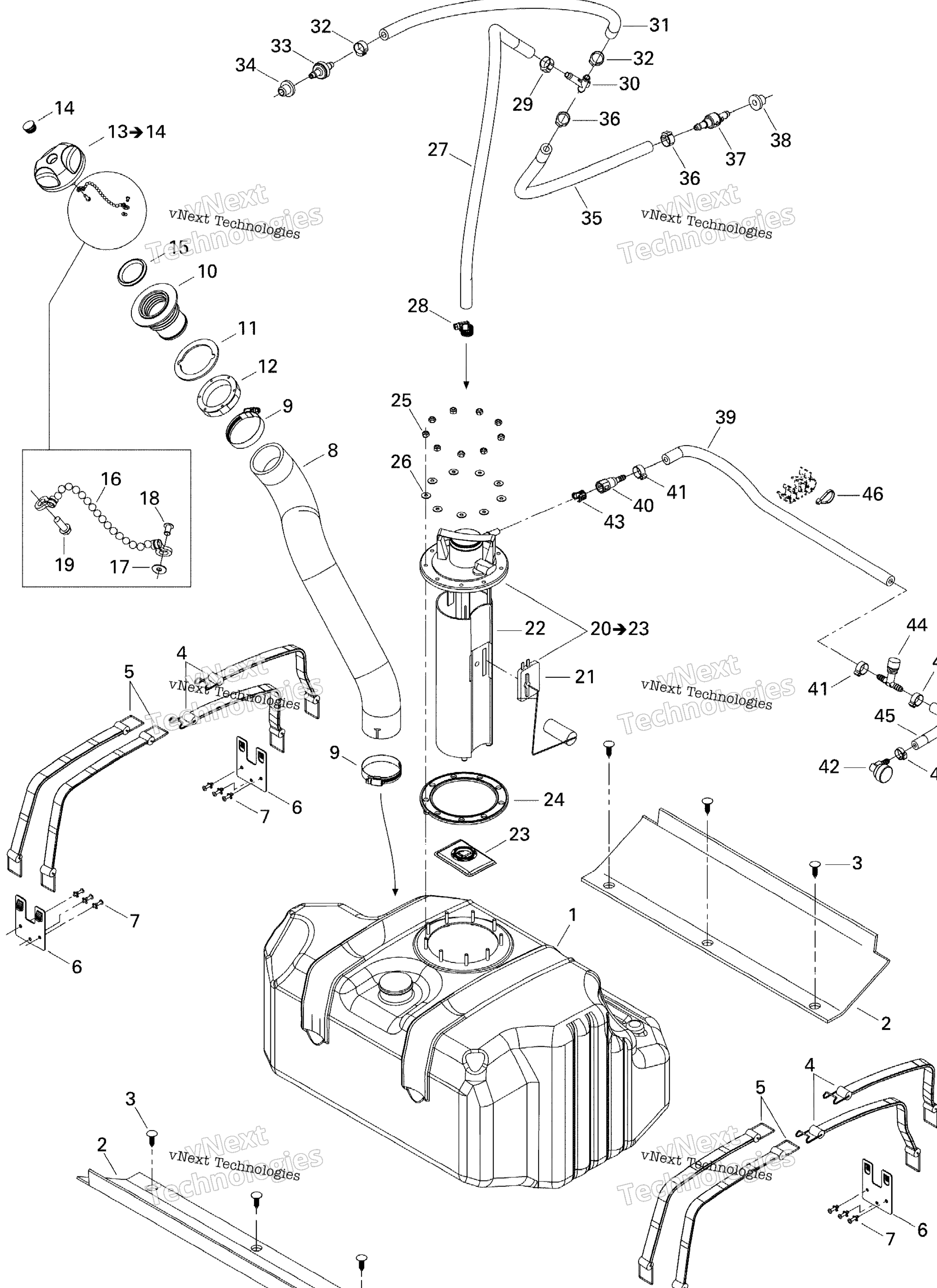 Схема узла Топливные Системы