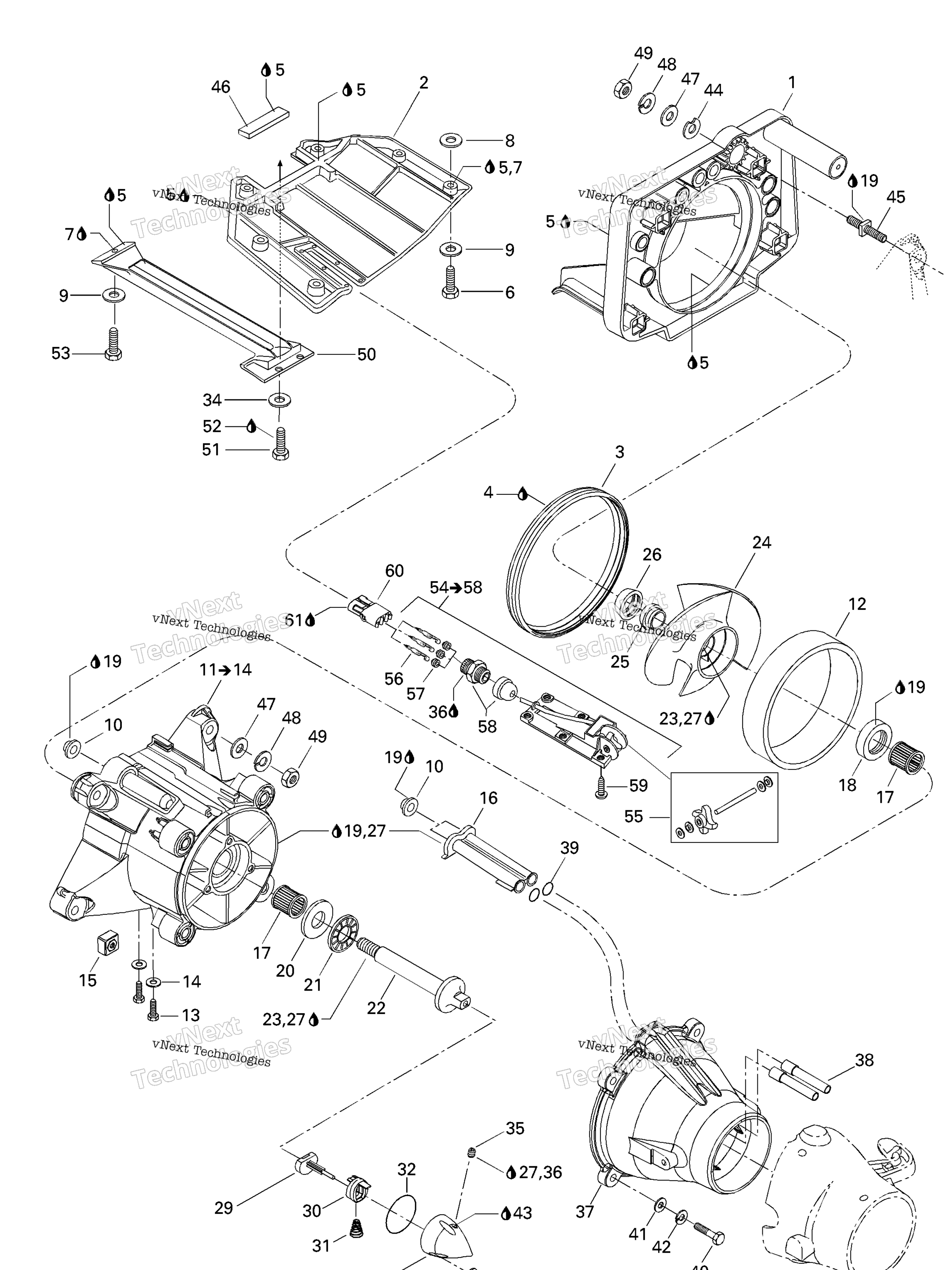 Схема узла Система Привода И Propulsion