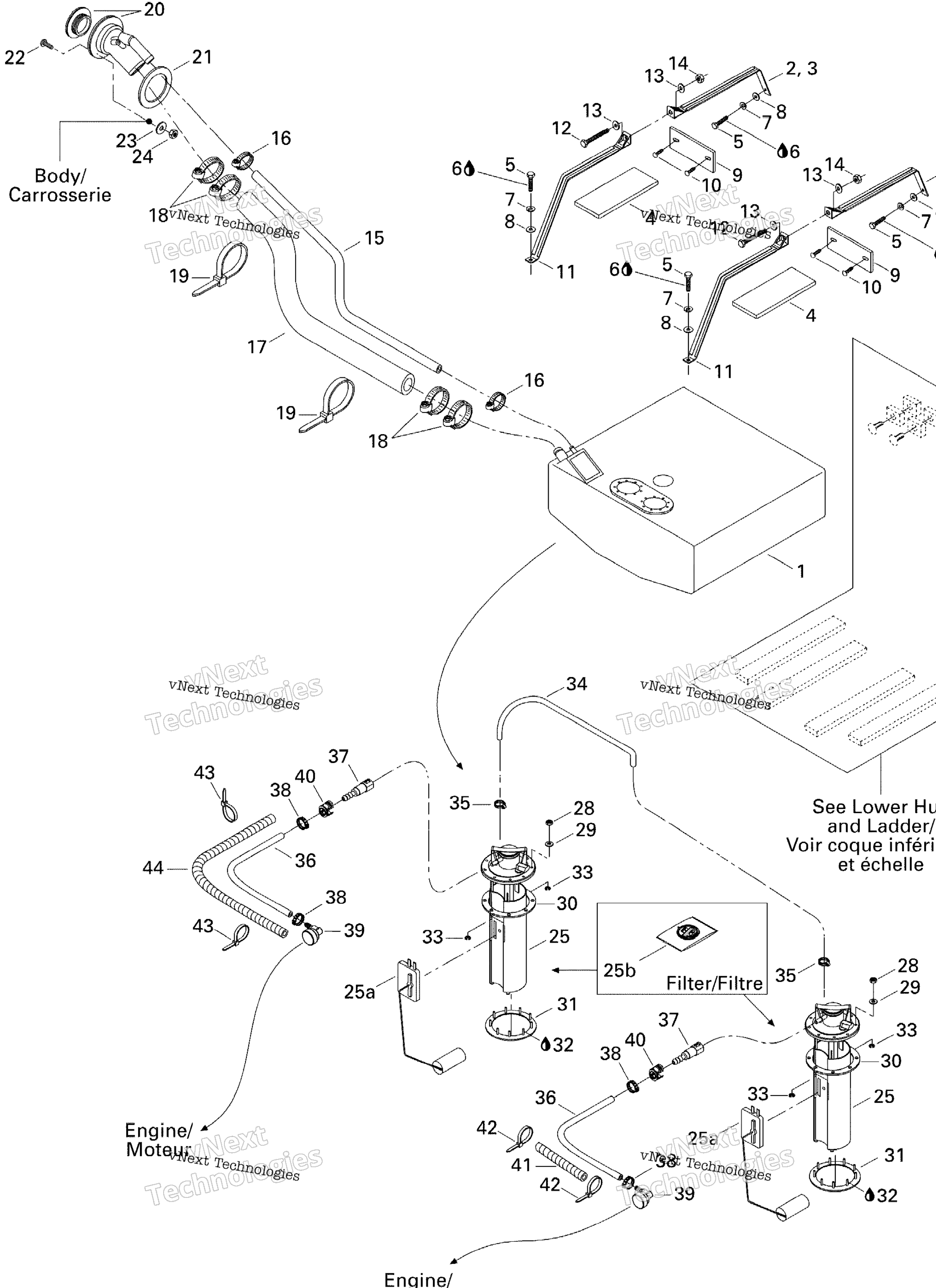 Схема узла Топливные Системы
