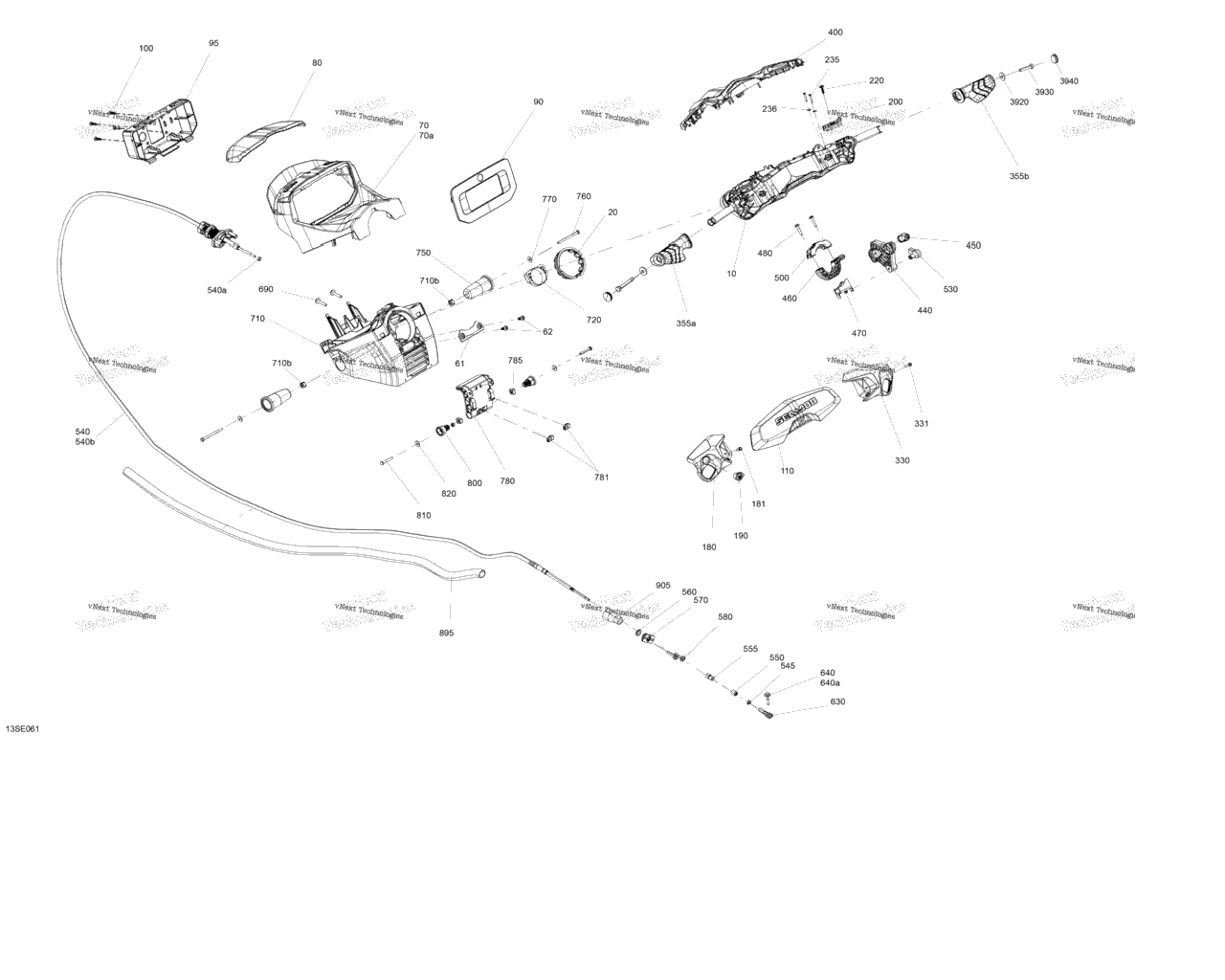 Схема узла Механика - Рулевое Управление