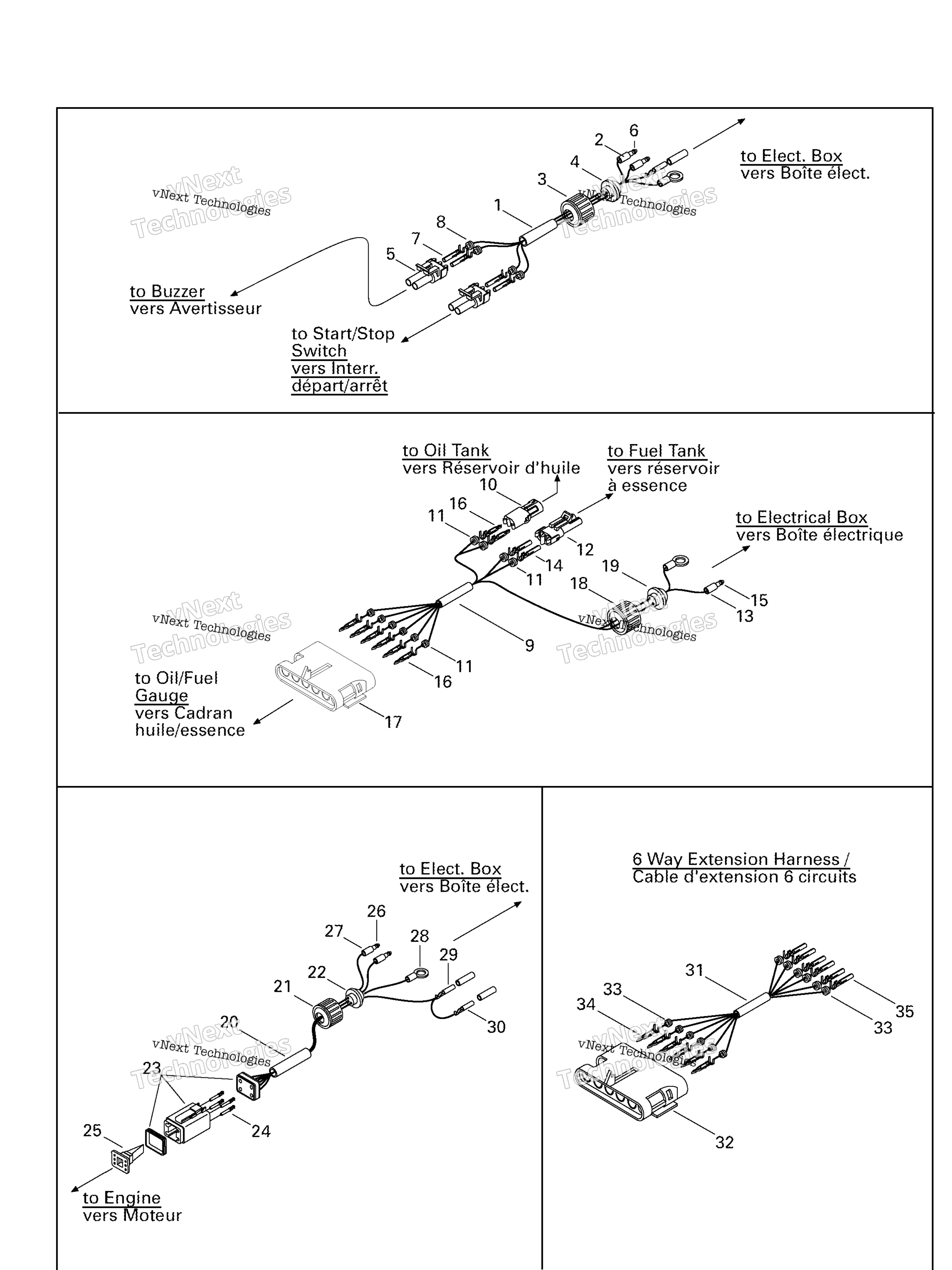 Схема узла Электрические Жгуты