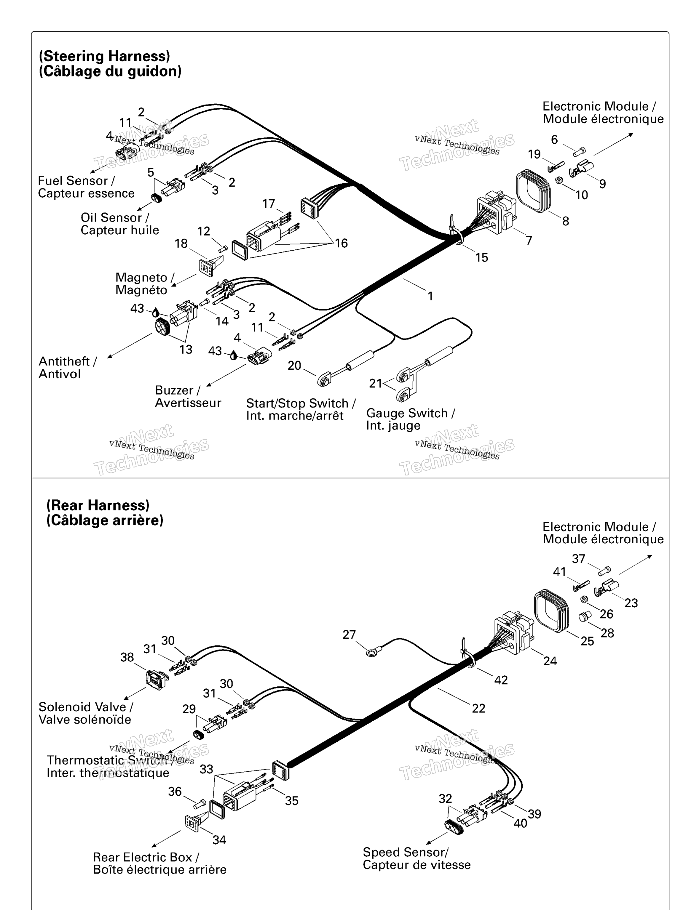 Схема узла Электрические Жгуты