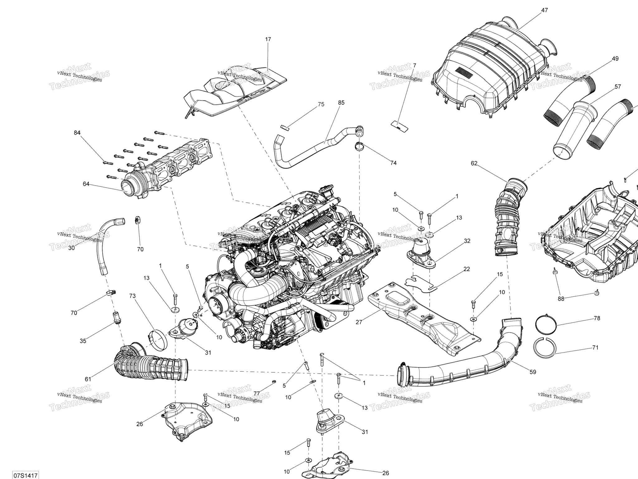 Схема узла Двигатели