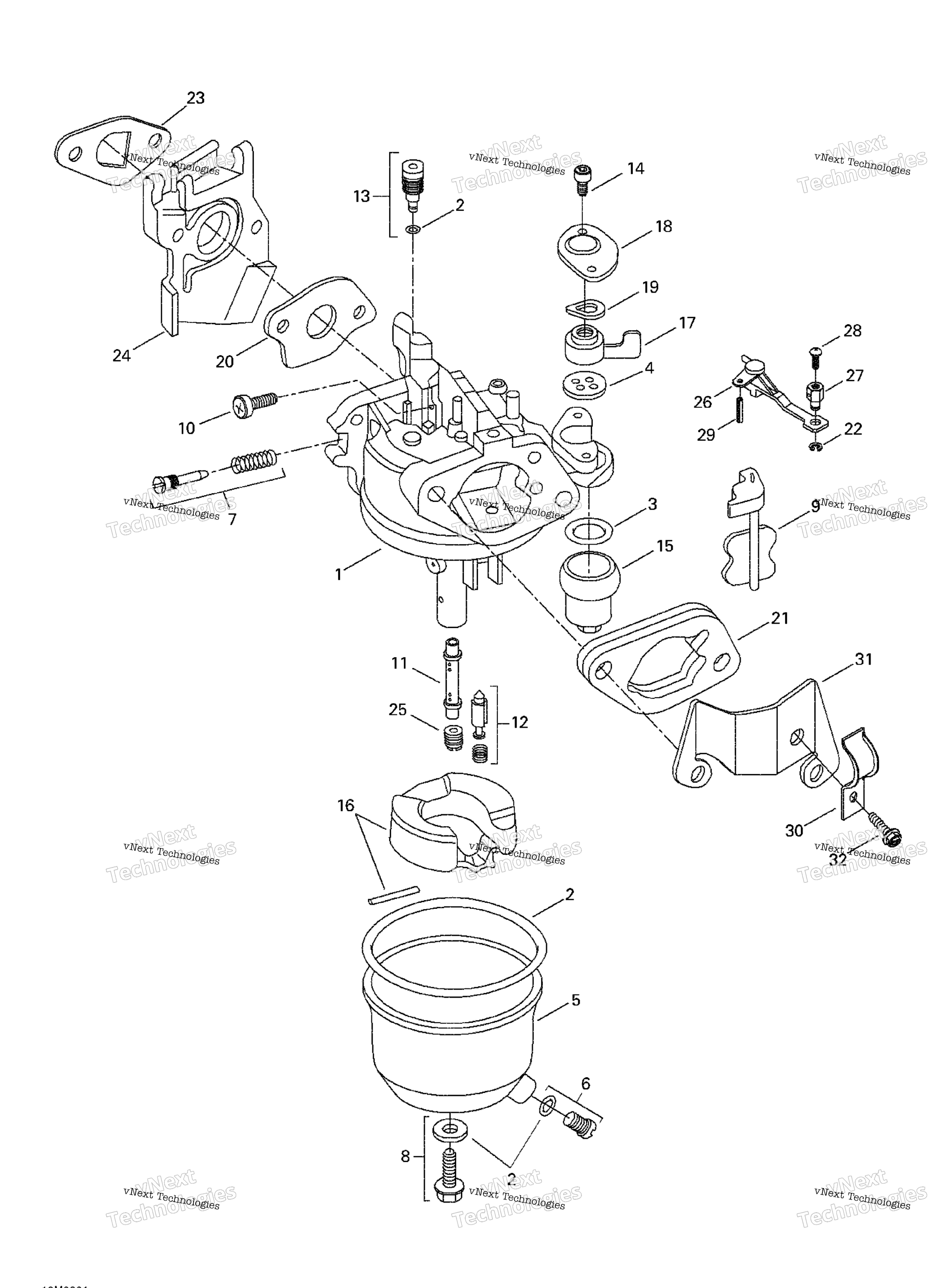 Схема узла Карбюраторы
