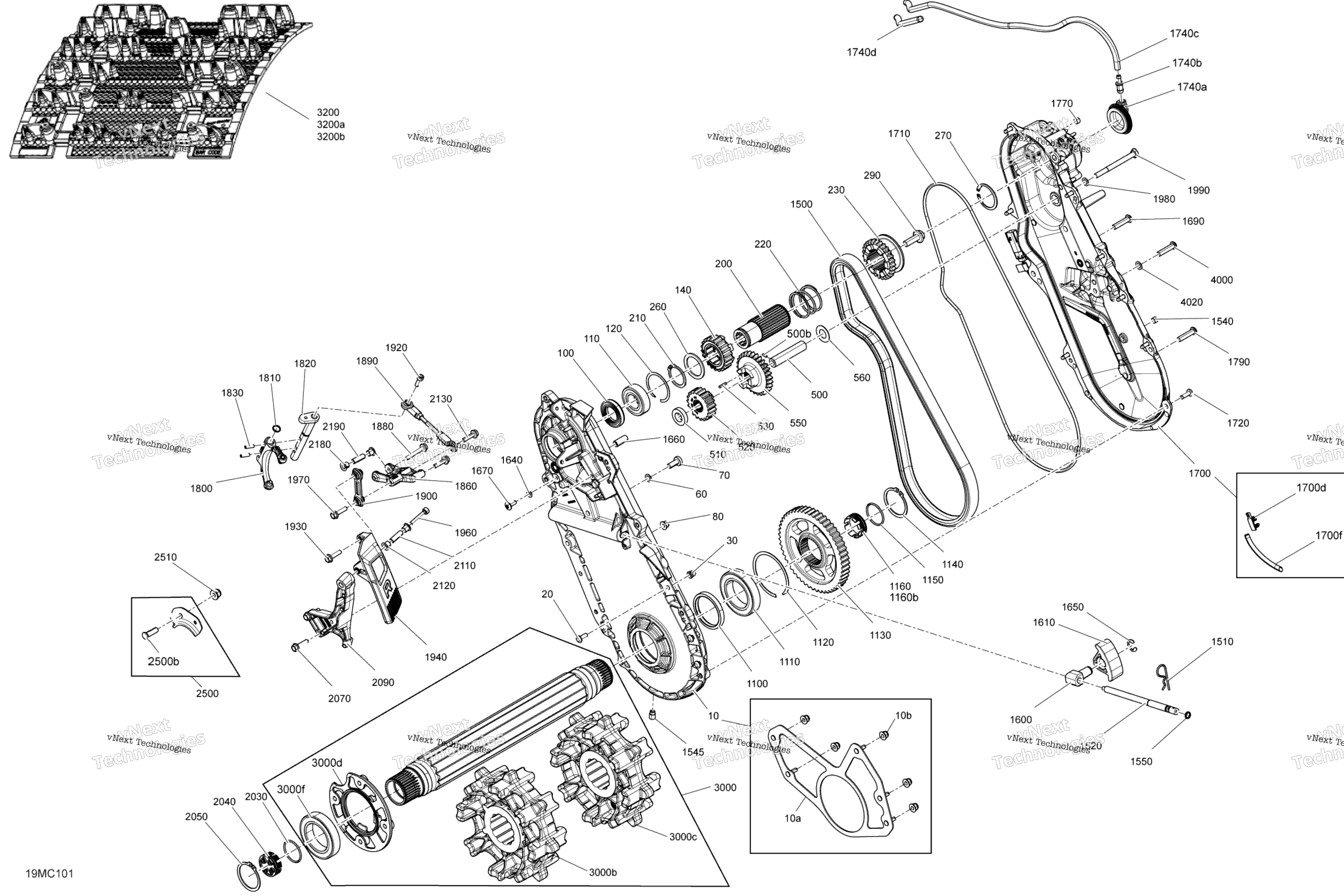 Схема узла Система Привода