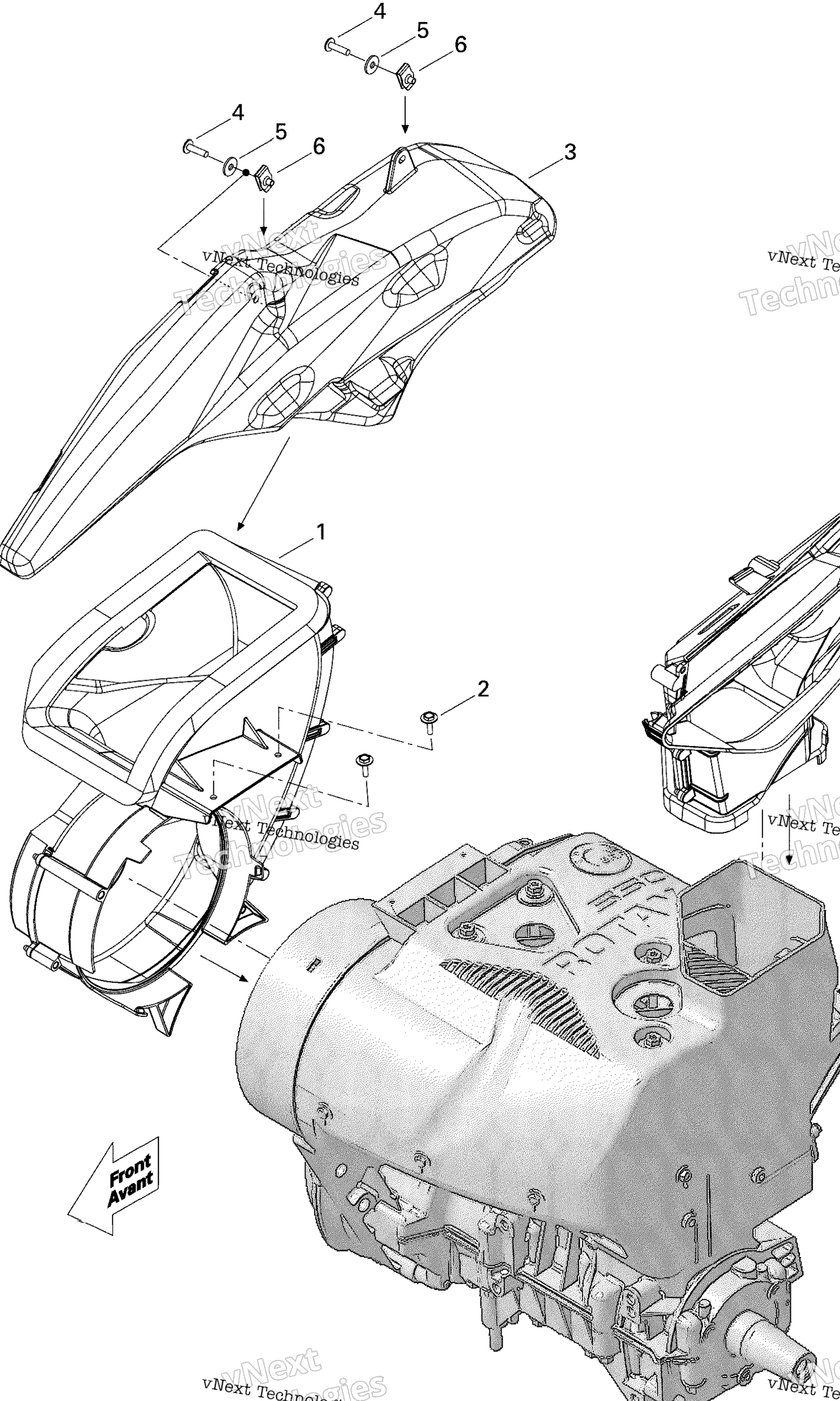 Схема узла Система Охлаждения
