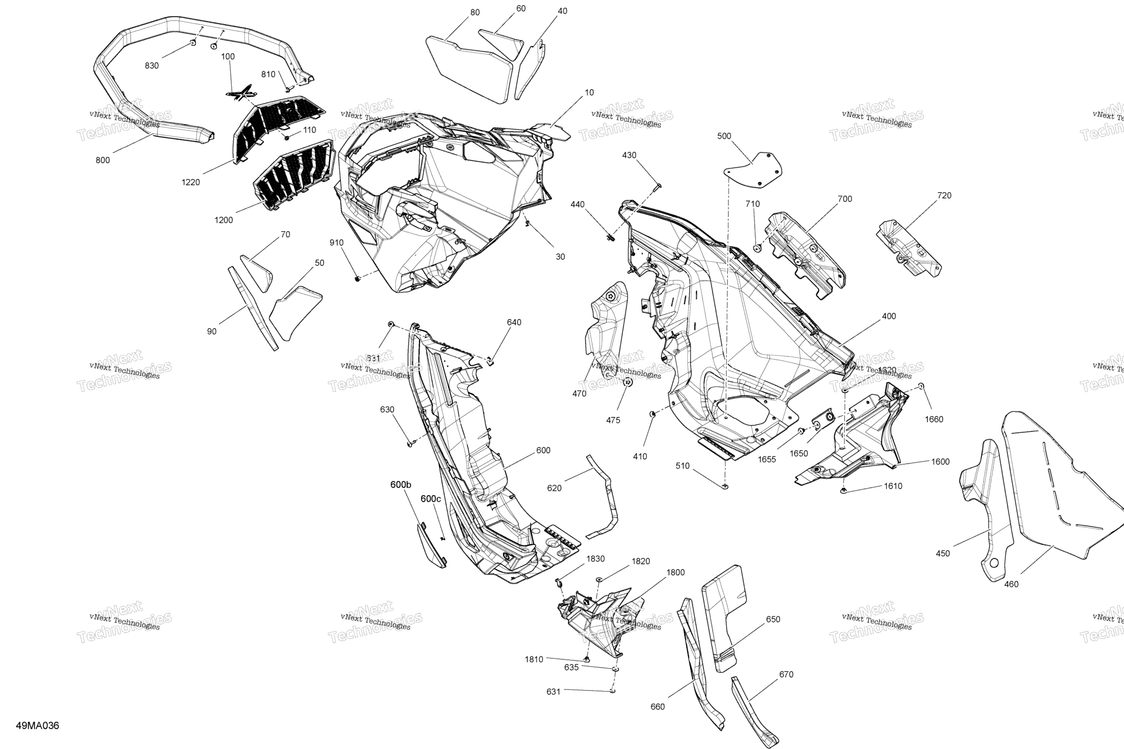 Схема узла Корпус - Нижняя Чаша