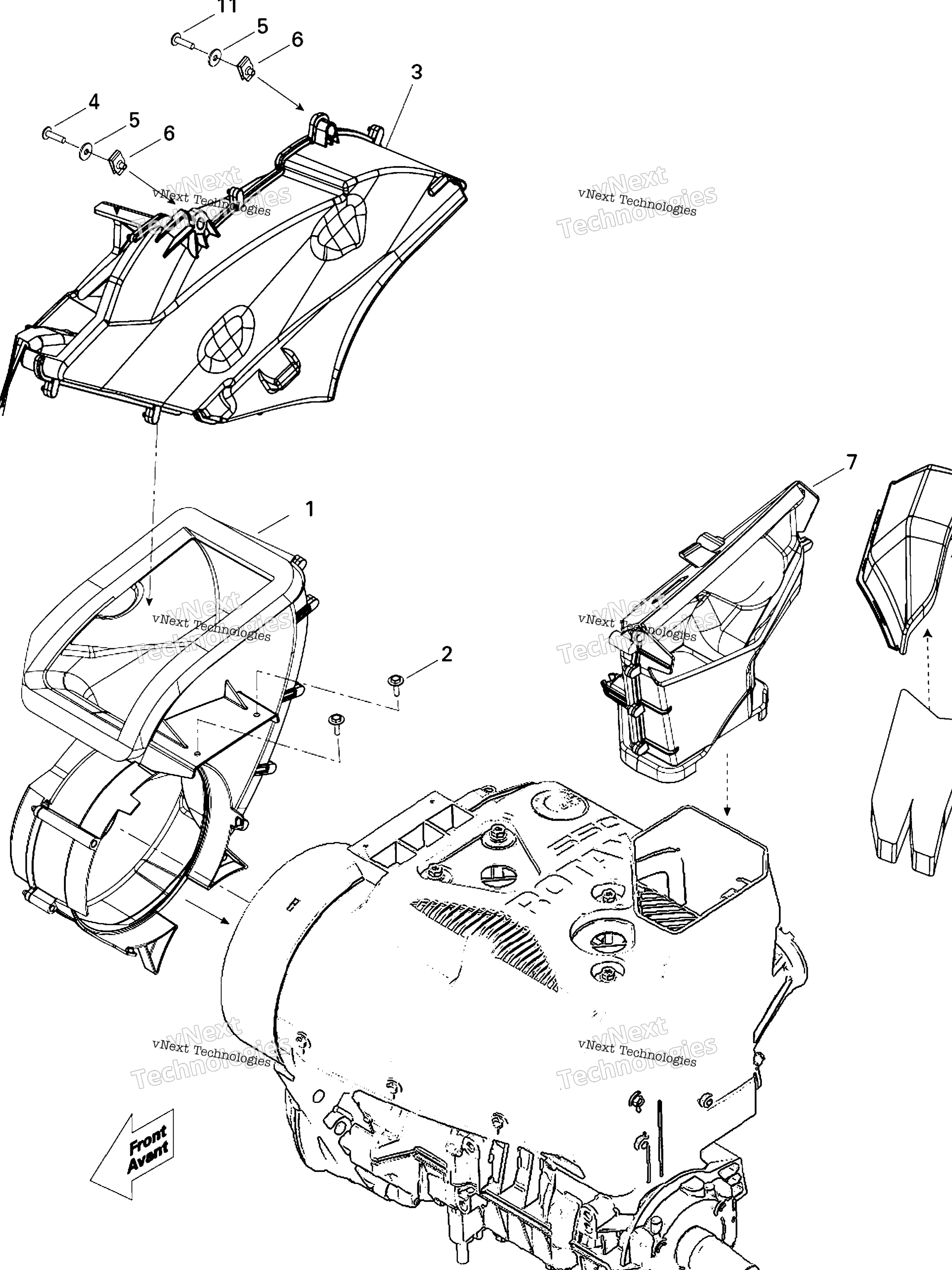 Схема узла Система Охлаждения