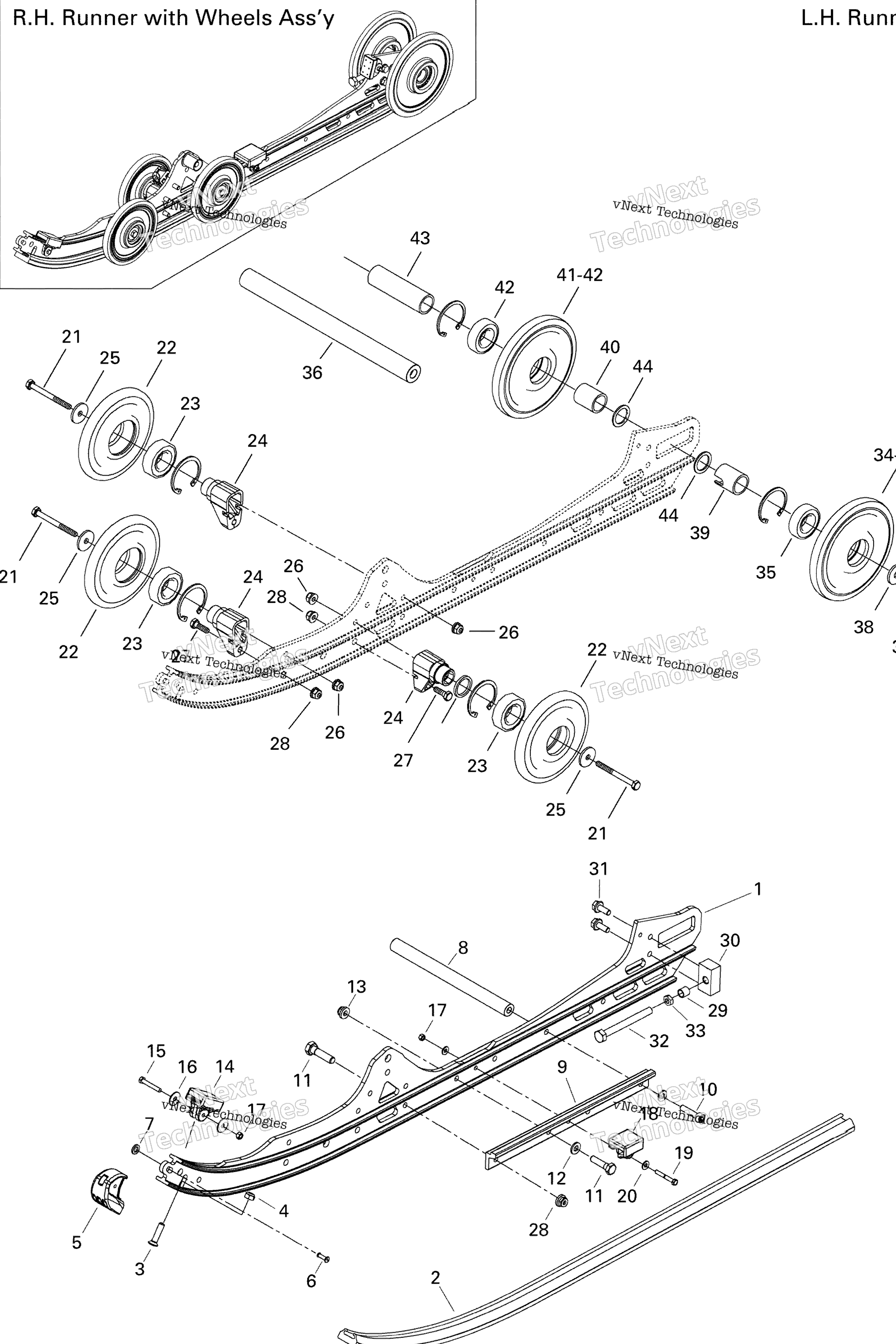 Схема узла Задняя Подвеска