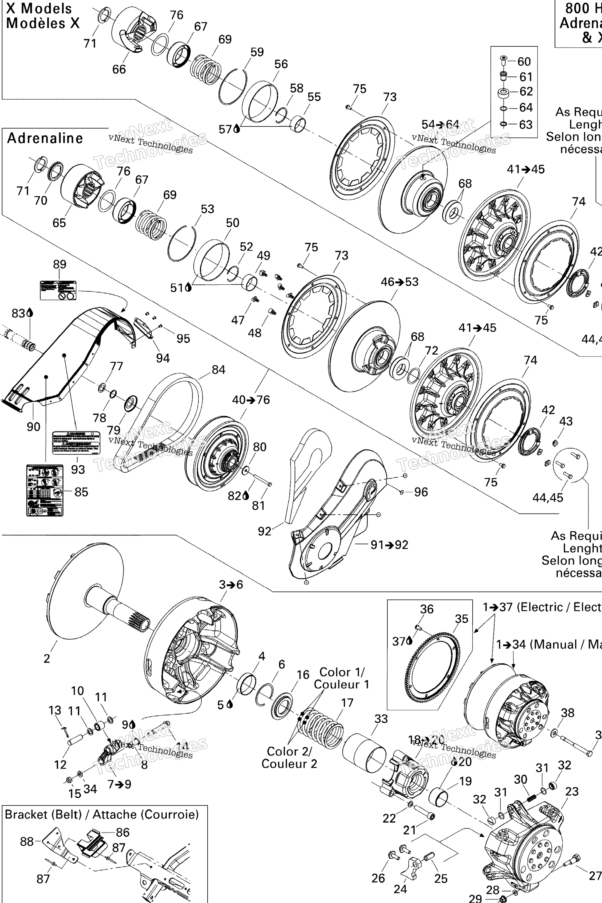 Схема узла Pulley System 800 H.o