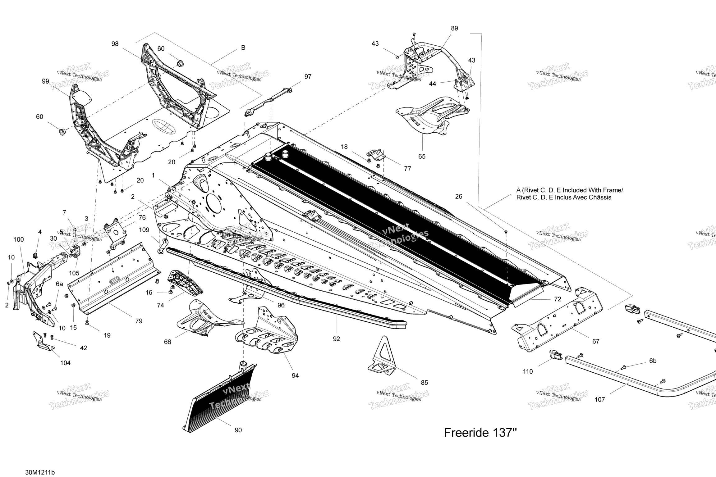 Схема узла Рама 137