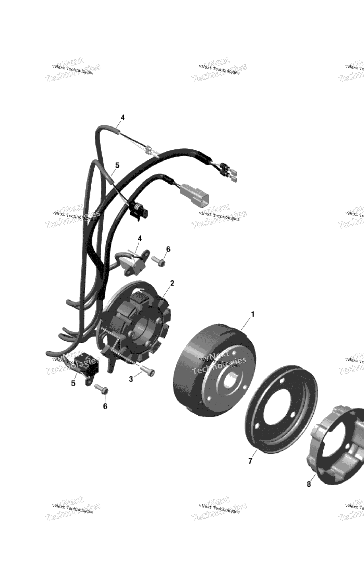 Схема узла Магнето