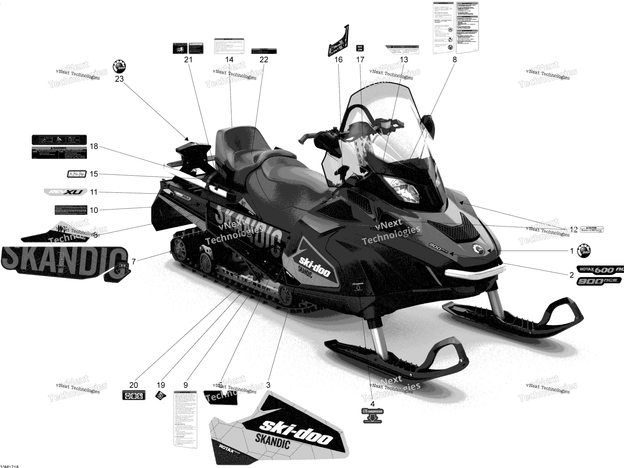 Схема узла Наклейки