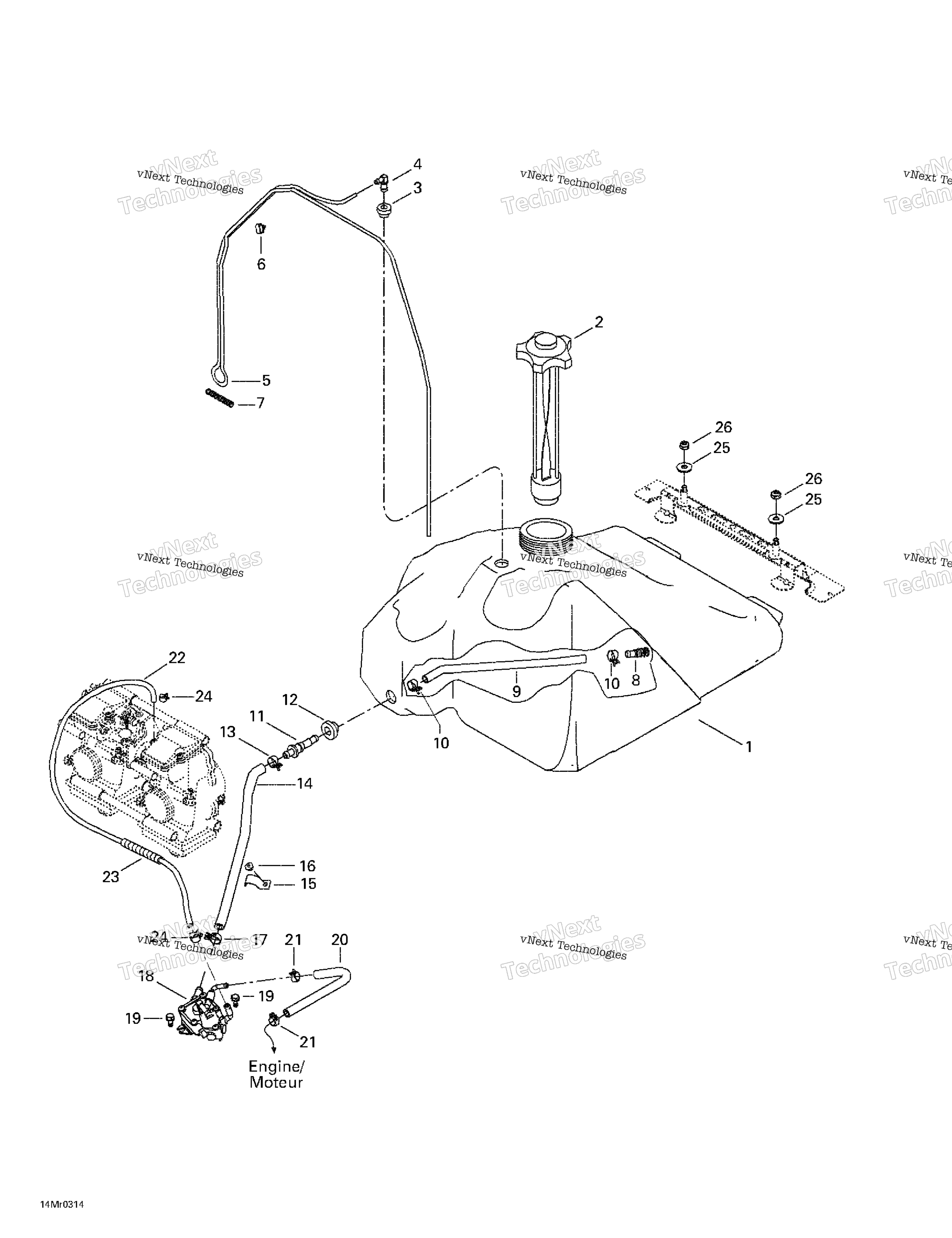 Схема узла Топливные Системы