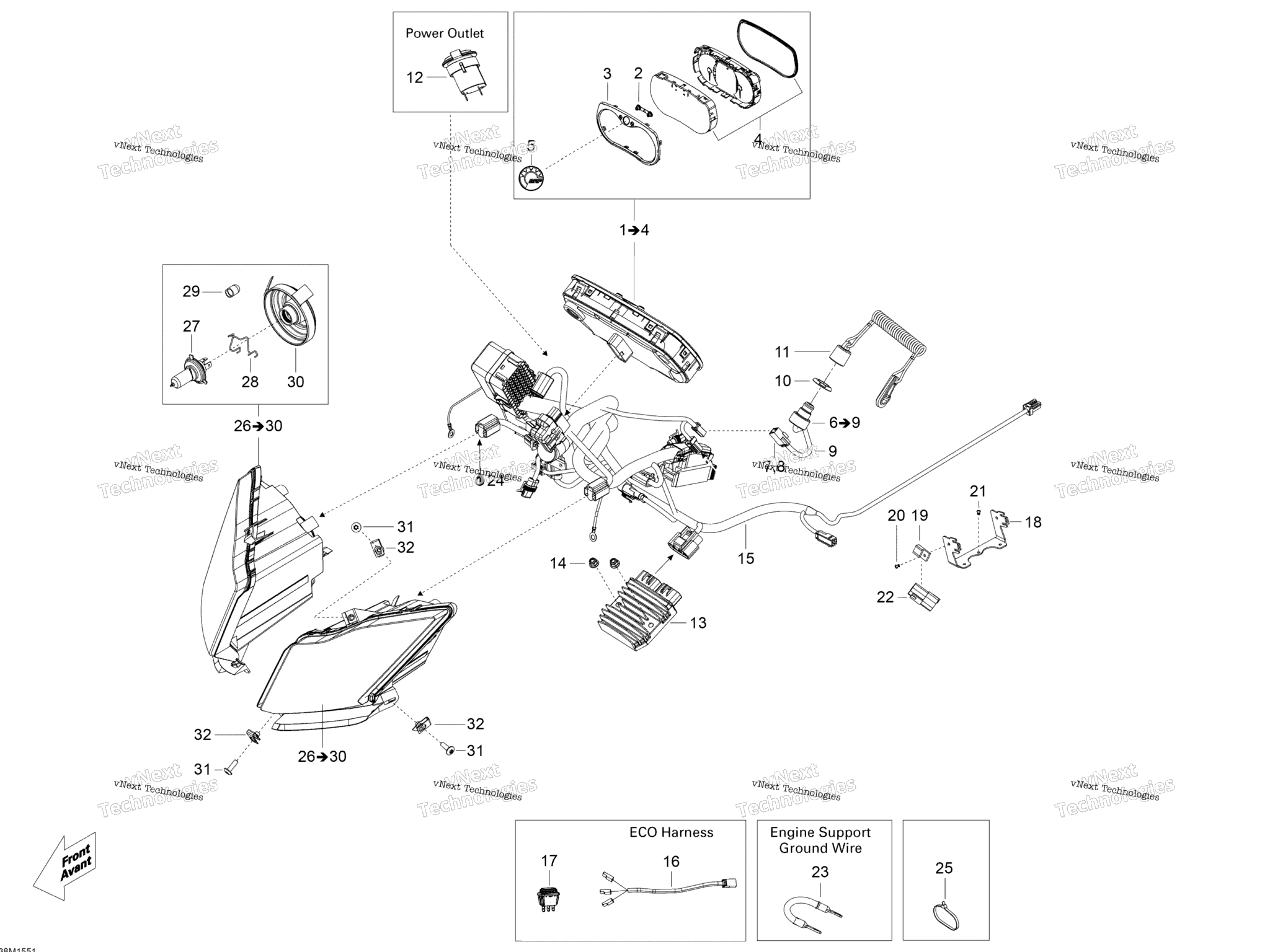 Схема узла Электрические Системы