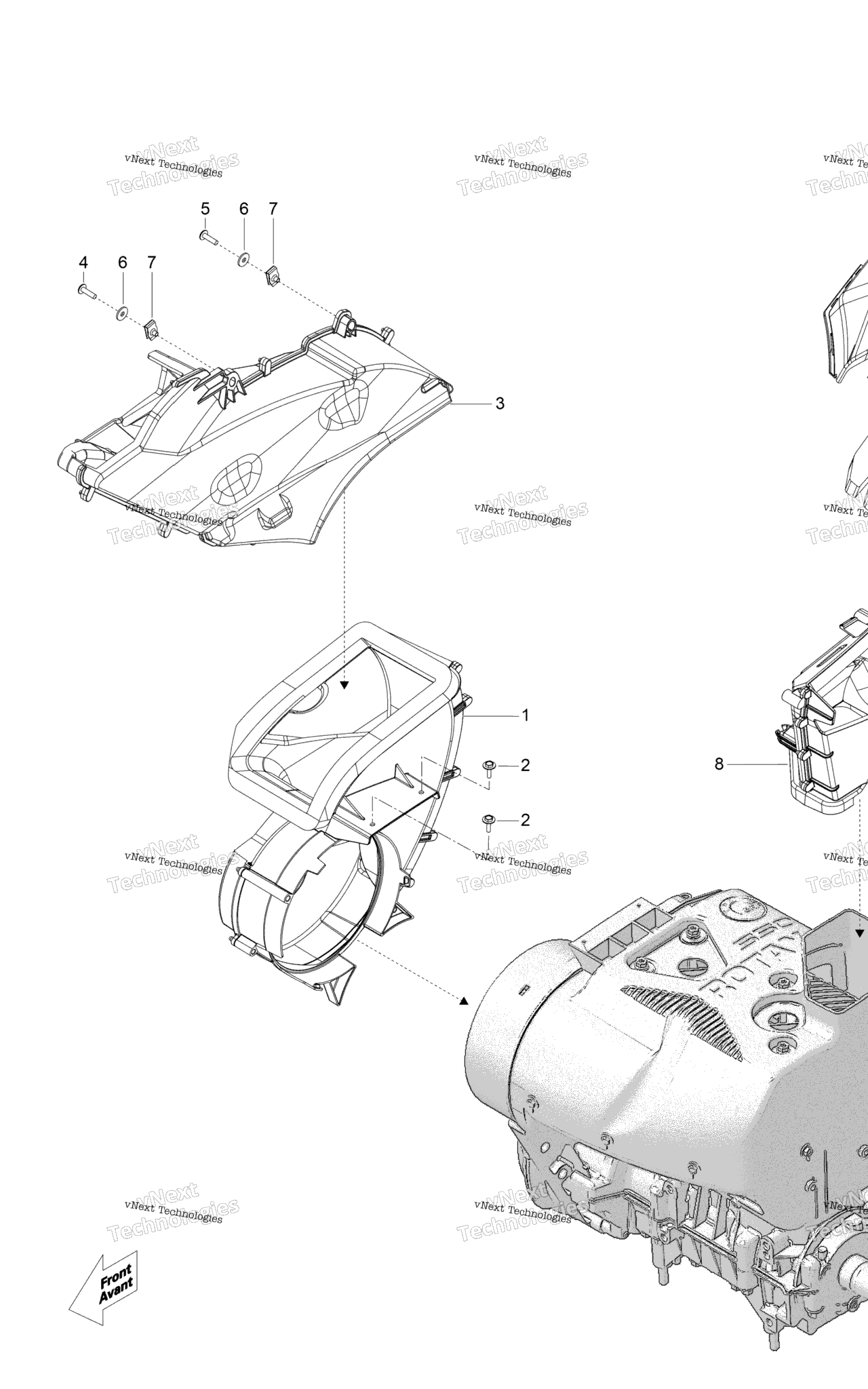 Схема узла Система Охлаждения