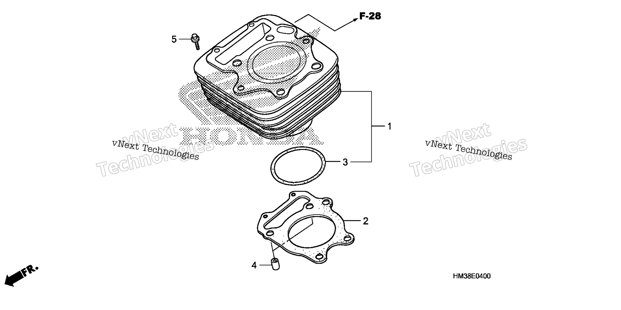 Схема узла Цилиндры