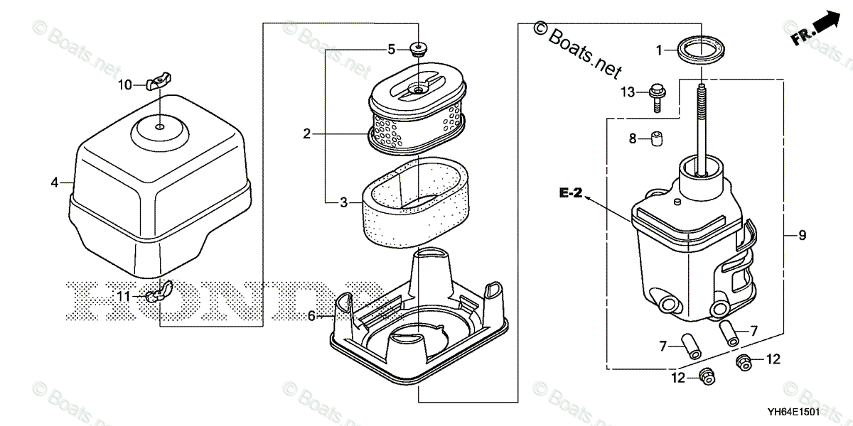 Схема узла Воздушные Фильтры