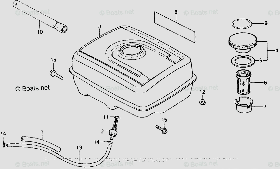 Схема узла Топливные Баки Wt30X