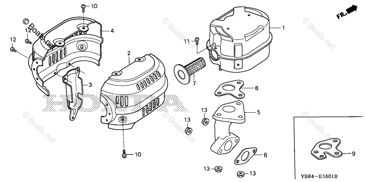 Схема узла Глушитель