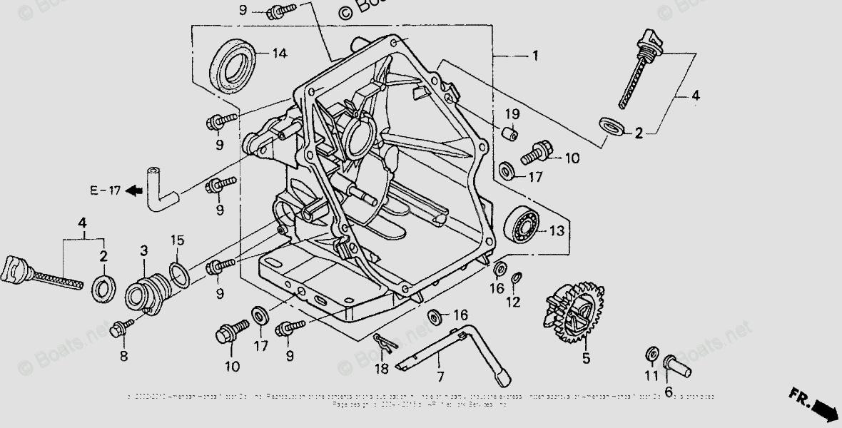 Схема узла Крышка Картерa