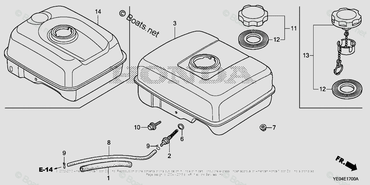 Схема узла Топливные Баки