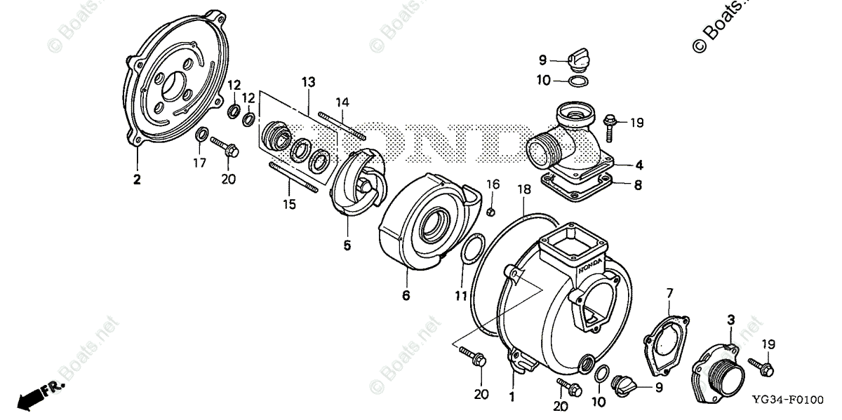 Схема узла Корпус Колеса