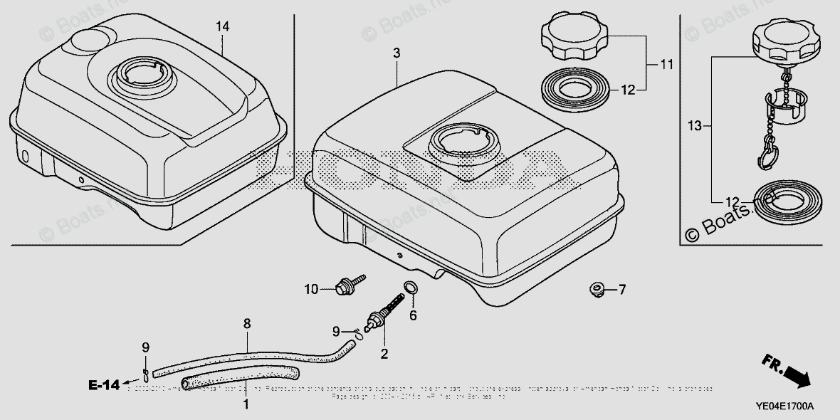 Схема узла Топливные Баки