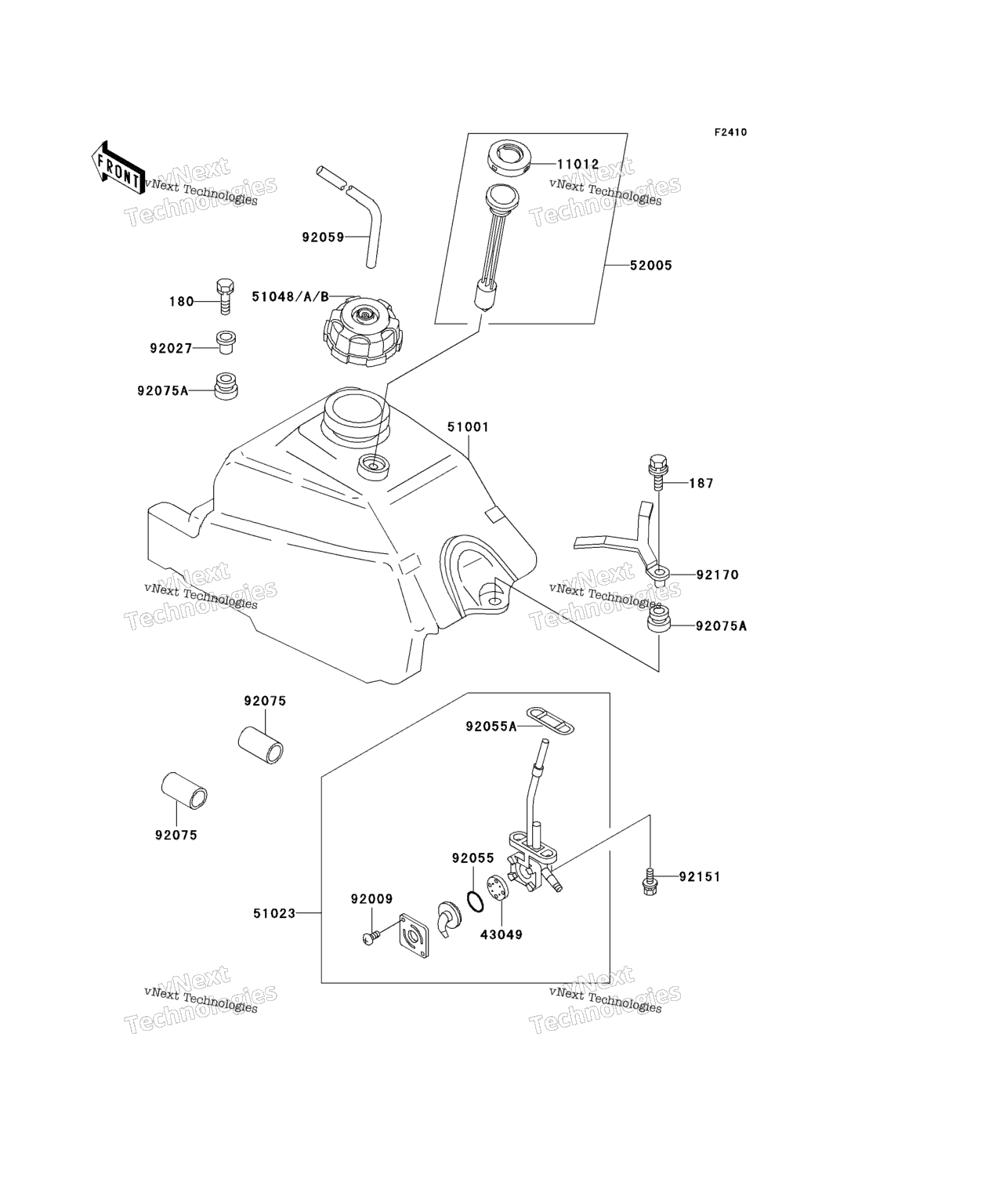 Схема узла Топливные Баки