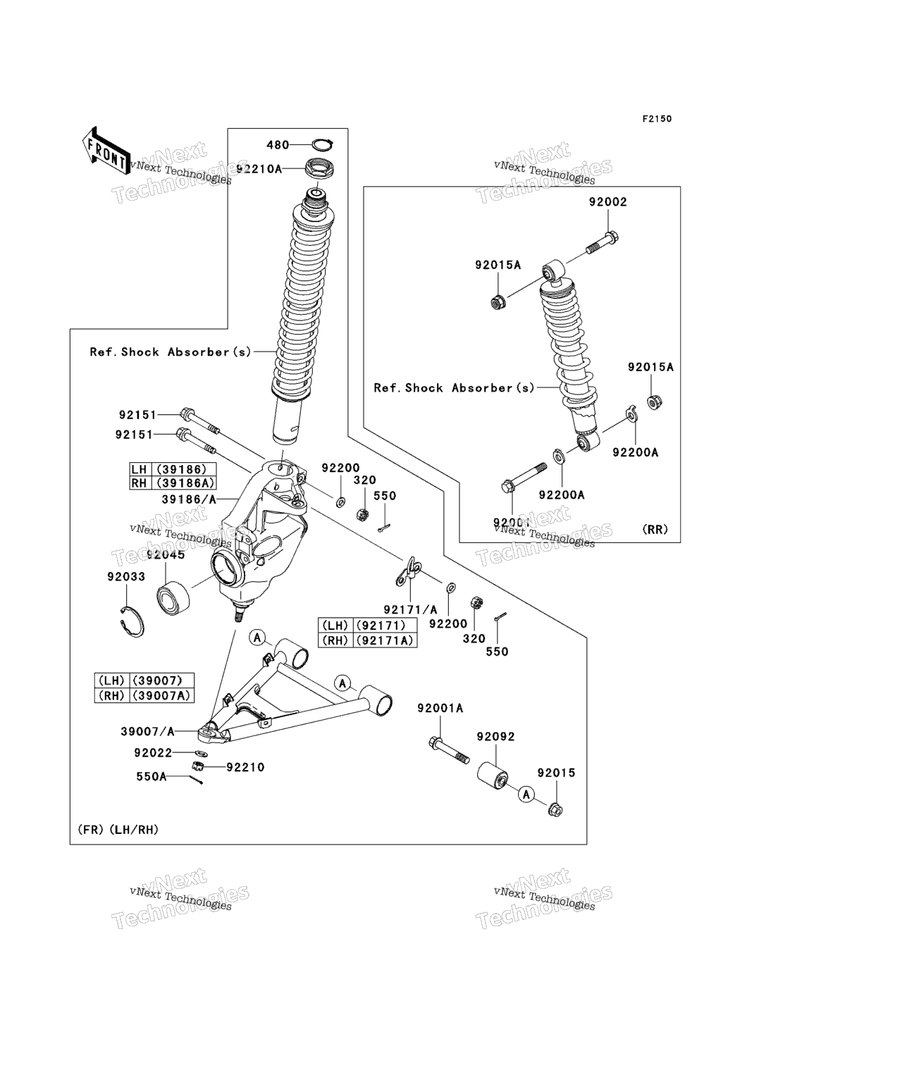 Схема узла Подвеска