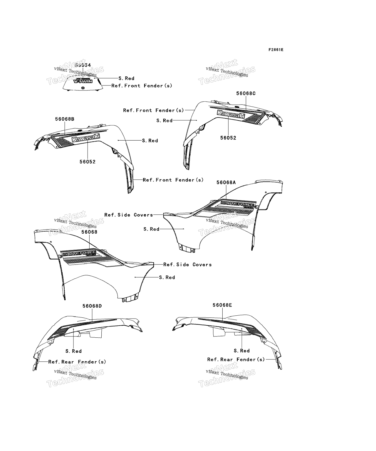 Схема узла Decals (S.red)(D9F)