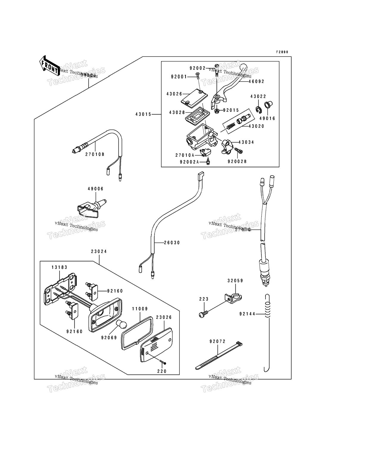 Схема узла Дополнительные Запчасти