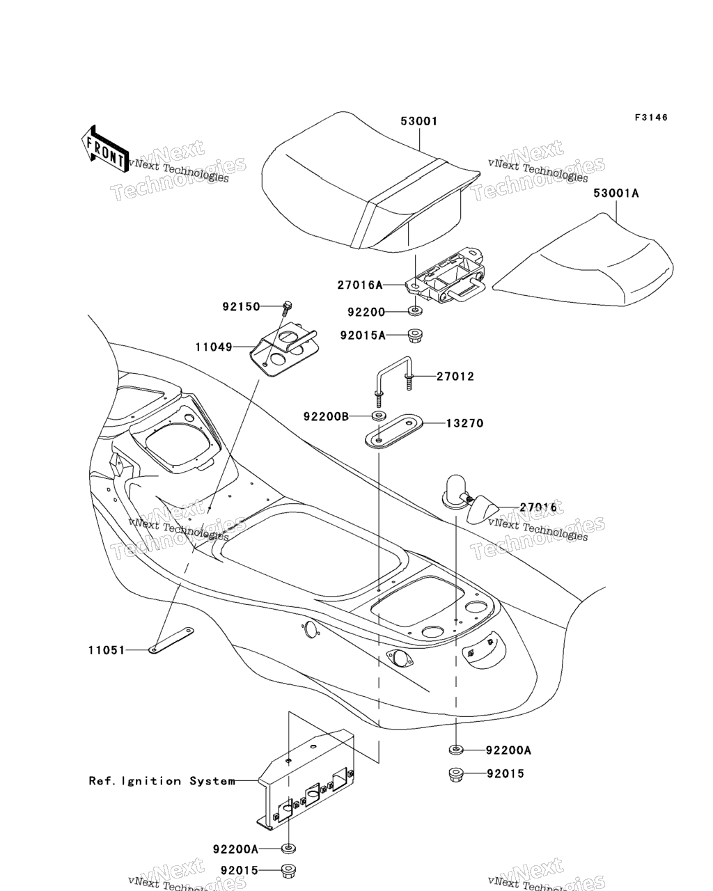 Схема узла Сиденья