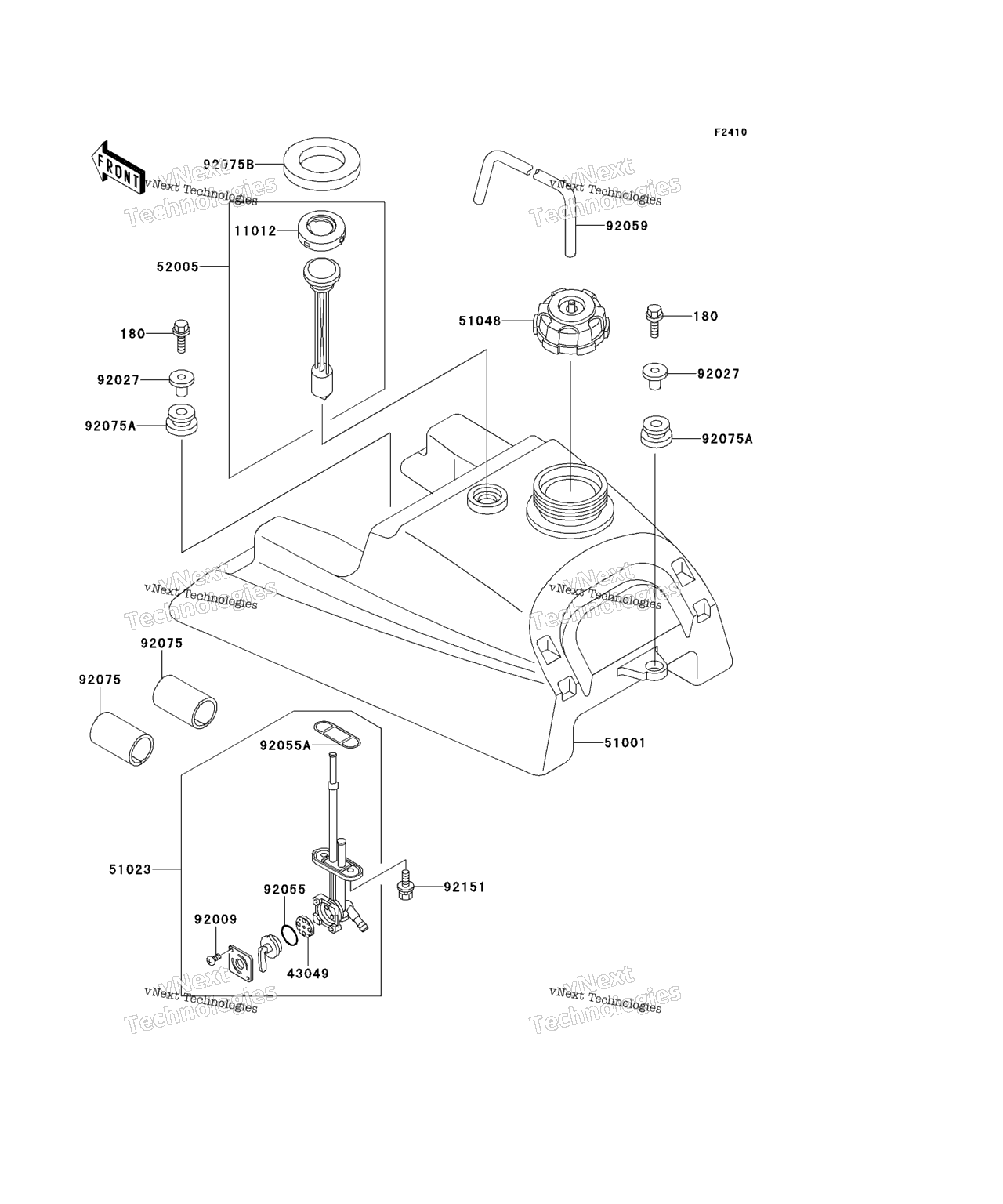 Схема узла Топливные Баки