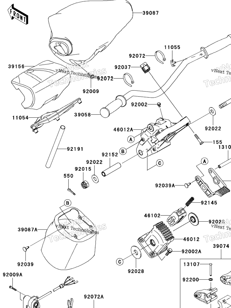 Схема узла Руль