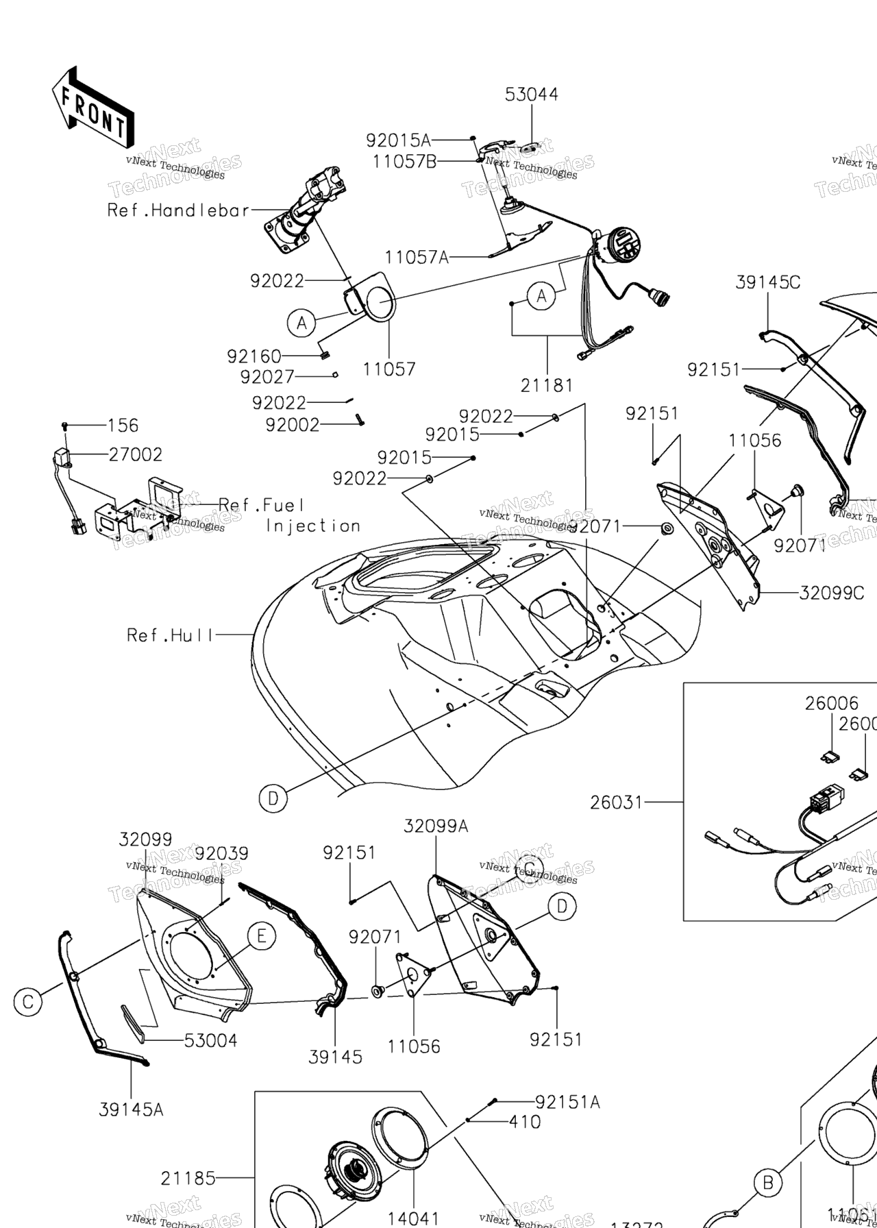 Схема узла Другие (Динамики)